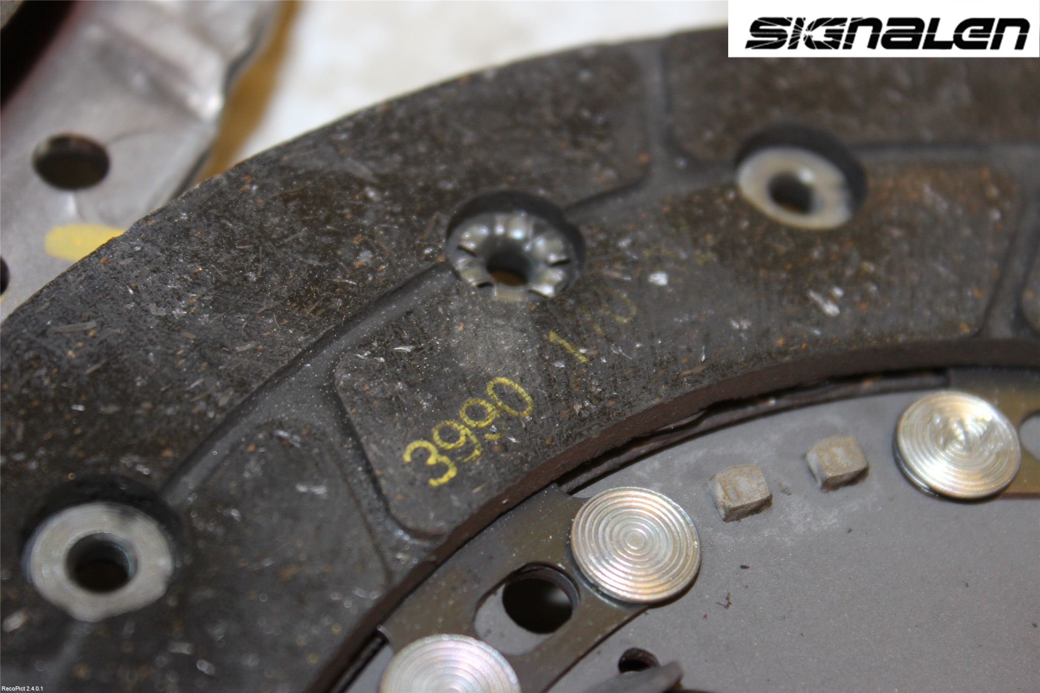 Opel ASTRA J 10-15 Koppling-Lamell