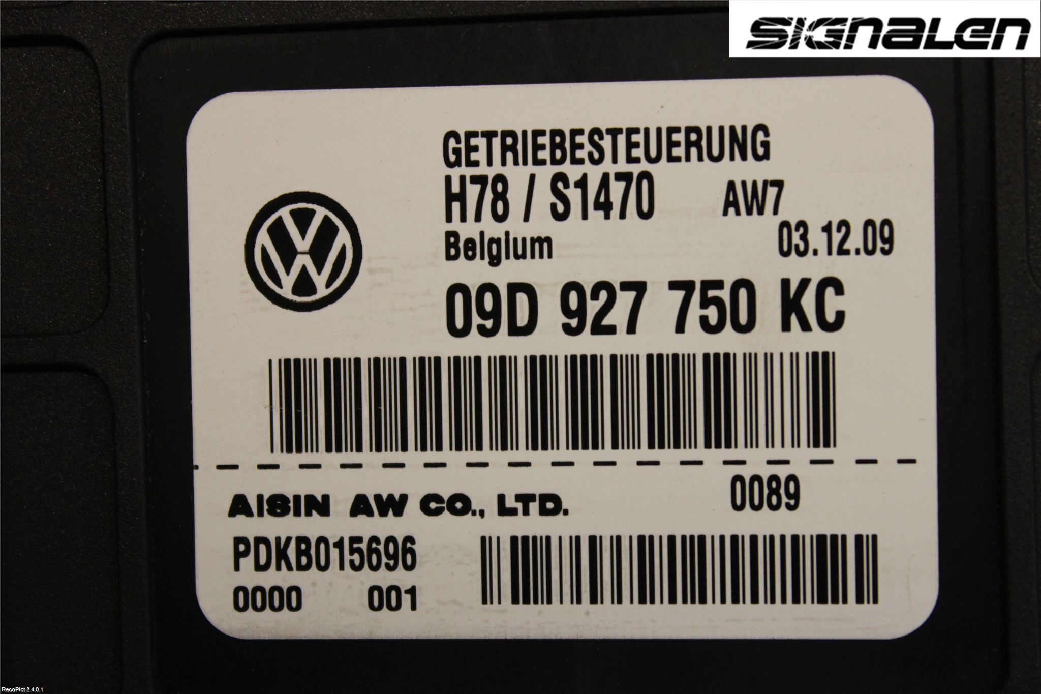 Audi Q7/SQ7 Styrenhet Växellåda