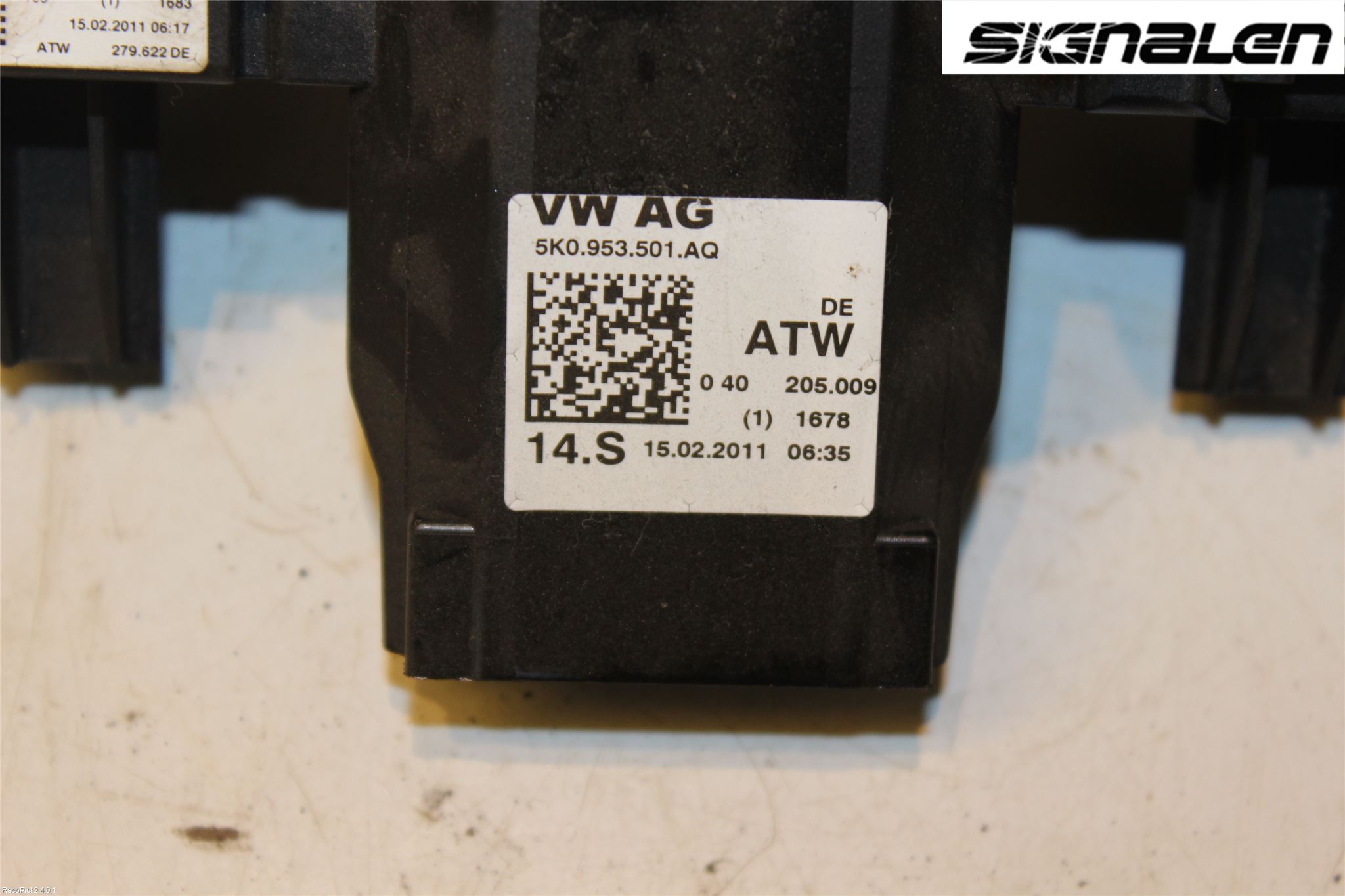 Volkswagen VW TOURAN 10-15 Spakcentral