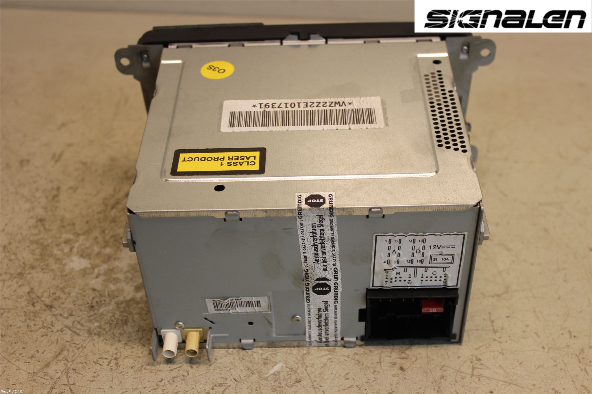 Volkswagen VW GOLF PLUS/CROSS GOLF 04-14 Radio