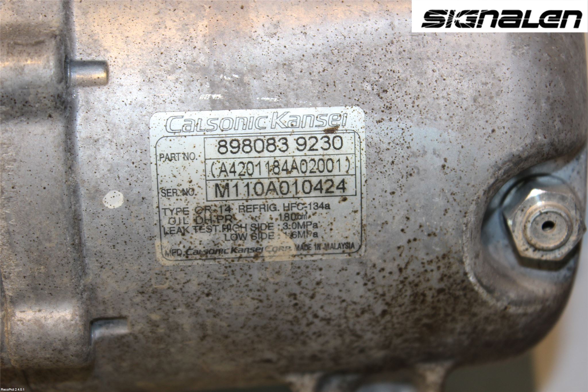 Isuzu D-MAX Ac Kompressor