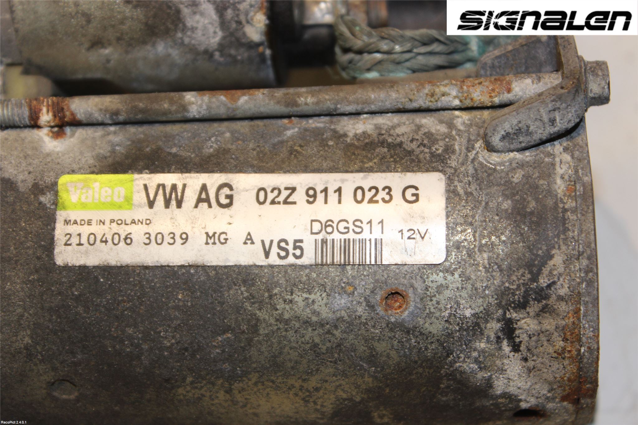 Volkswagen VW PASSAT 05-11 Startmotor