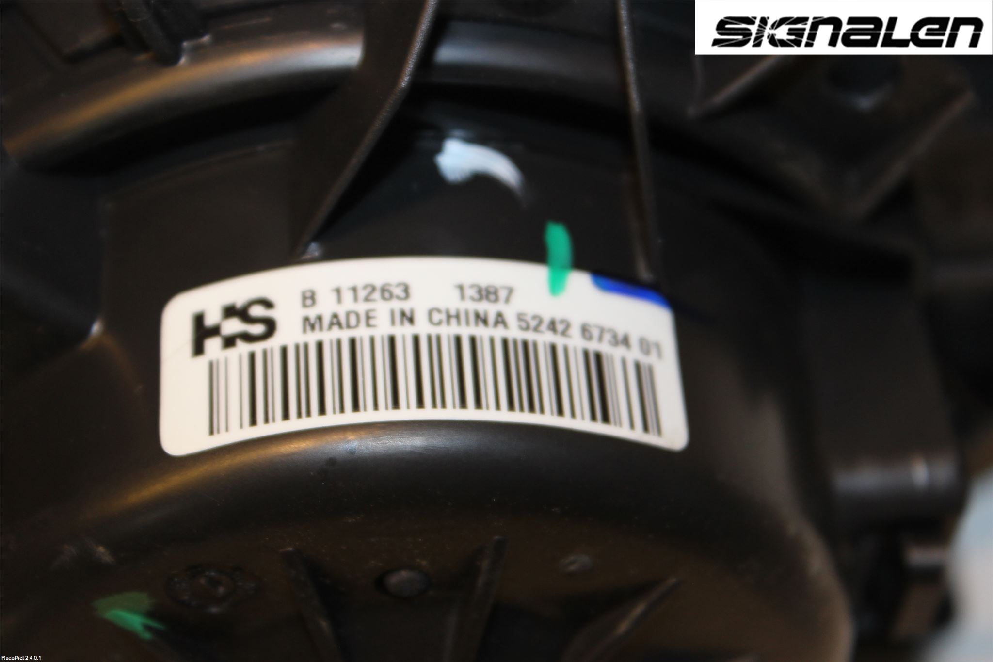 Opel INSIGNIA 09-16 Värmefläkt