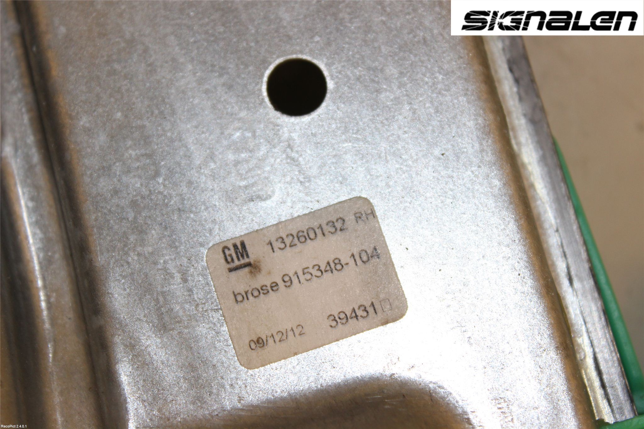 Opel ASTRA J 10-15 Fönsterhissmekanism