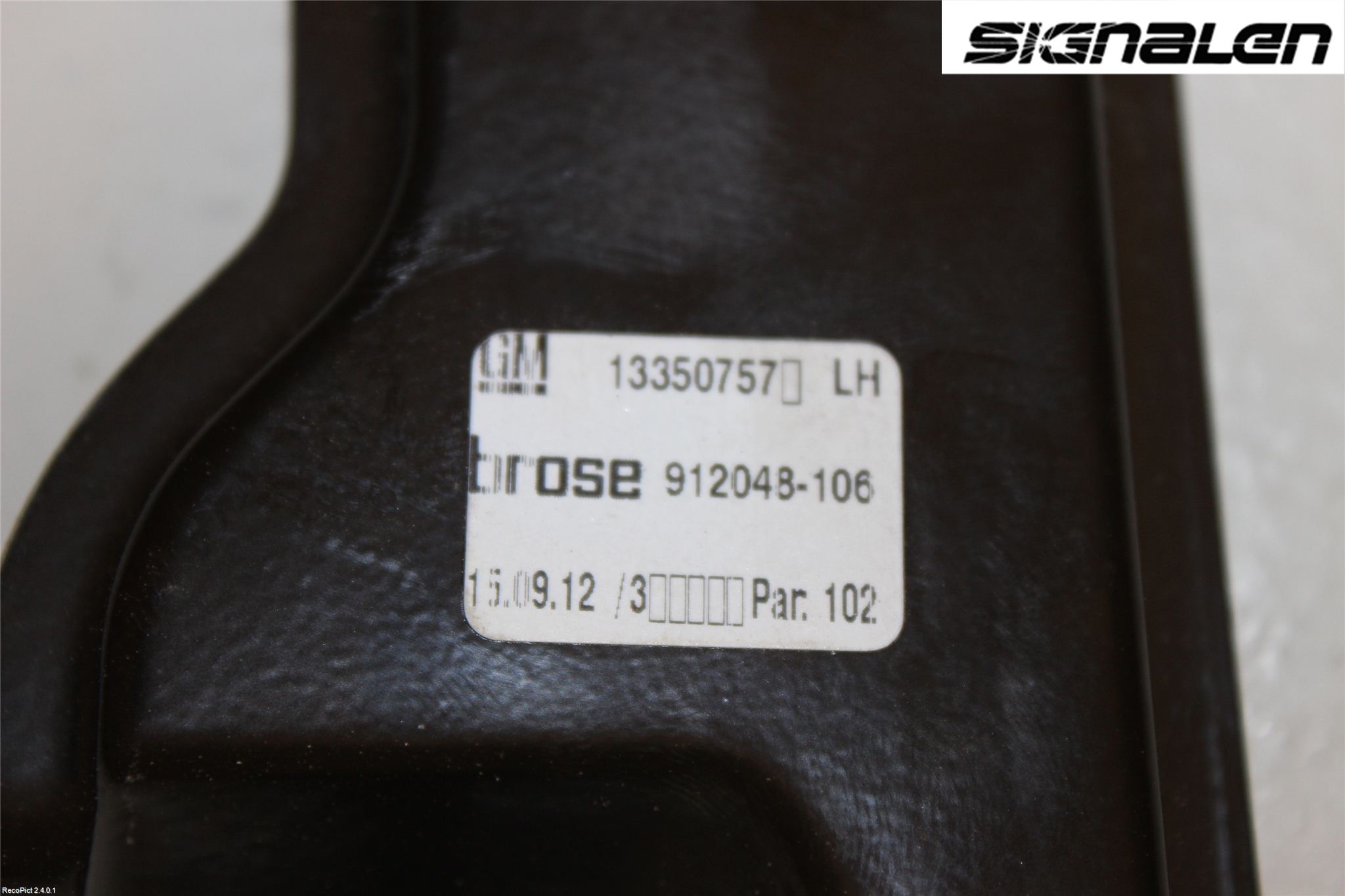 Opel ASTRA J 10-15 Fönsterhissmekanism