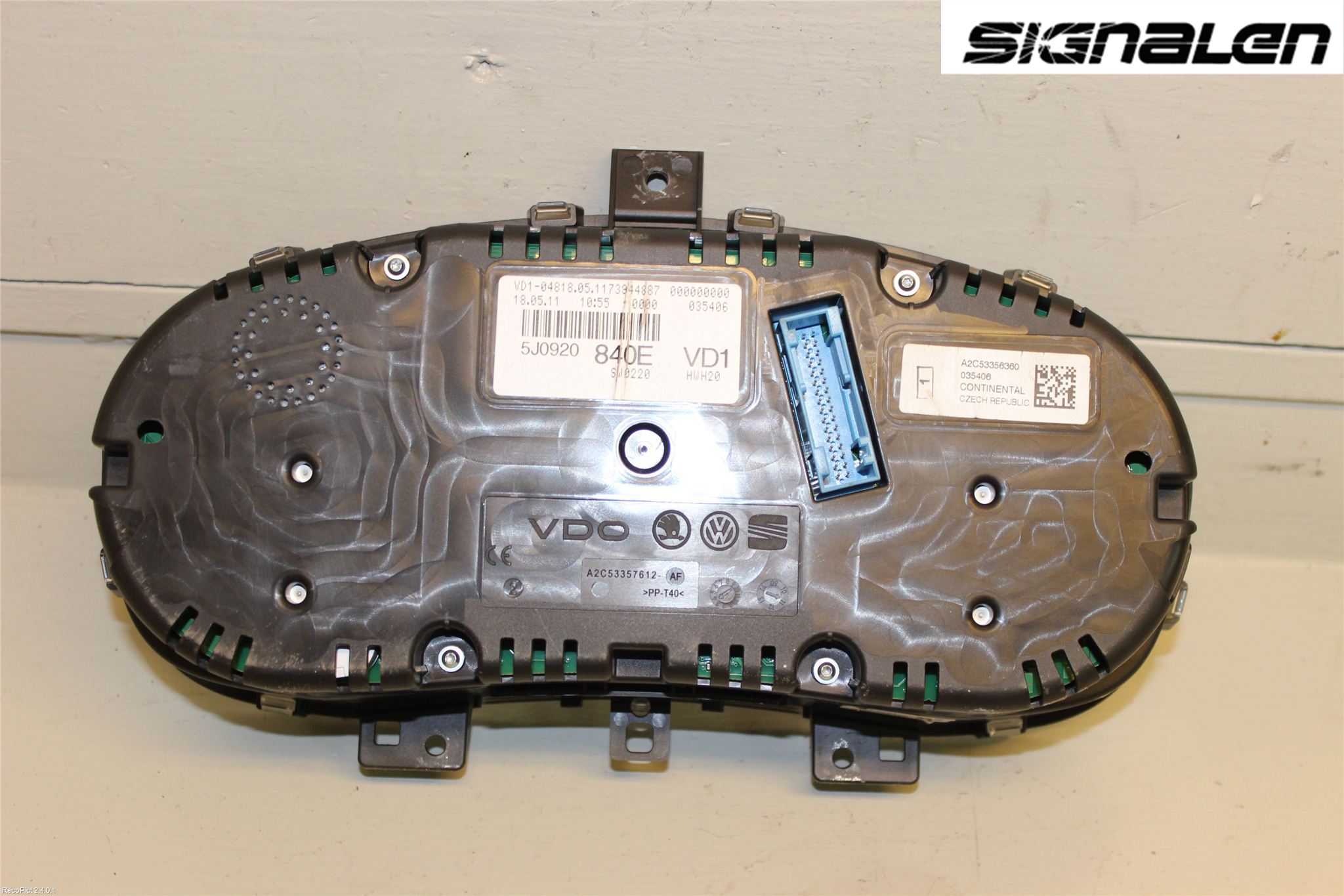 Skoda FABIA 07-14 Instrument Komb