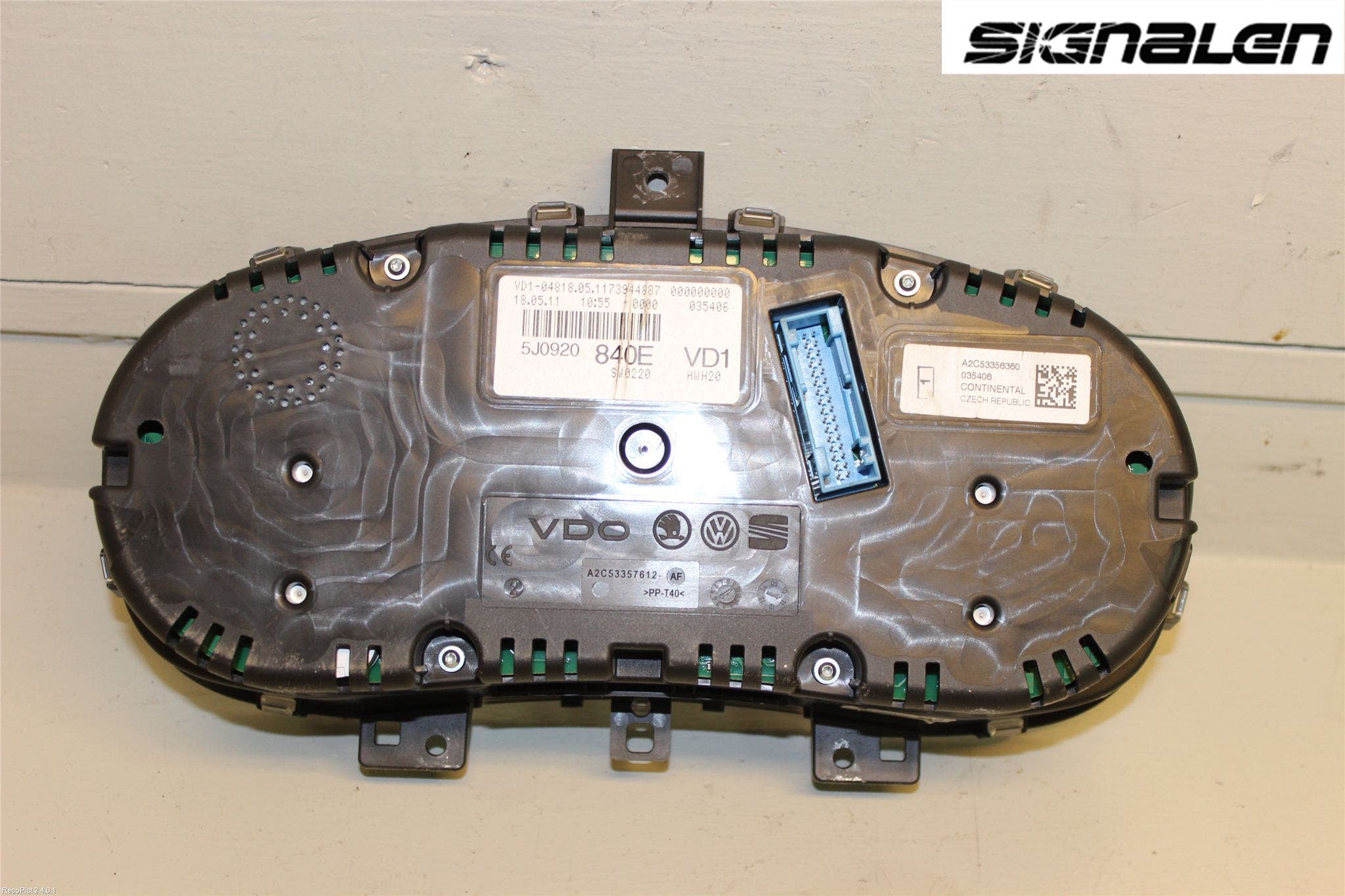 Skoda FABIA 07-14 Instrument Komb