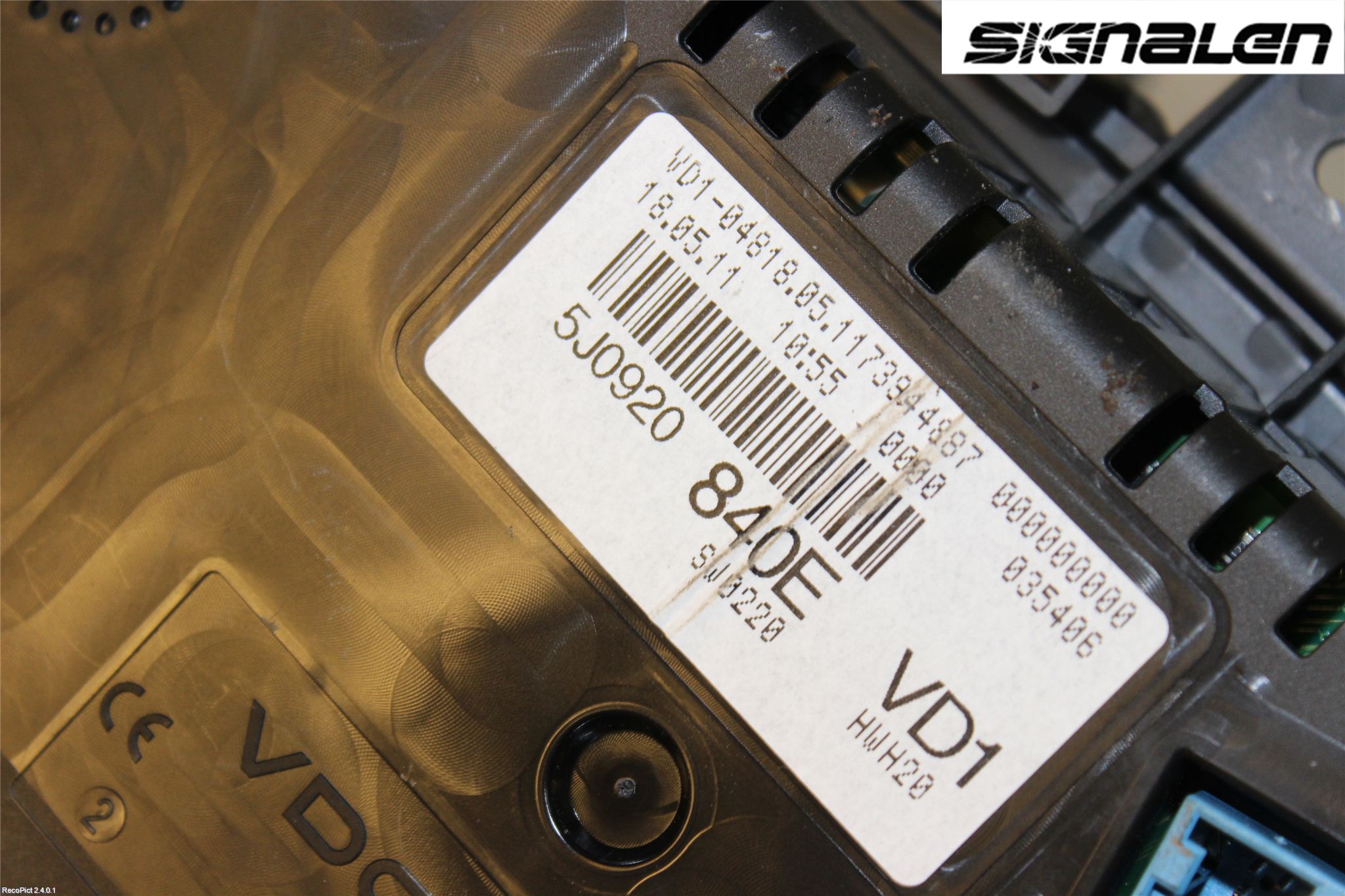 Skoda FABIA 07-14 Instrument Komb