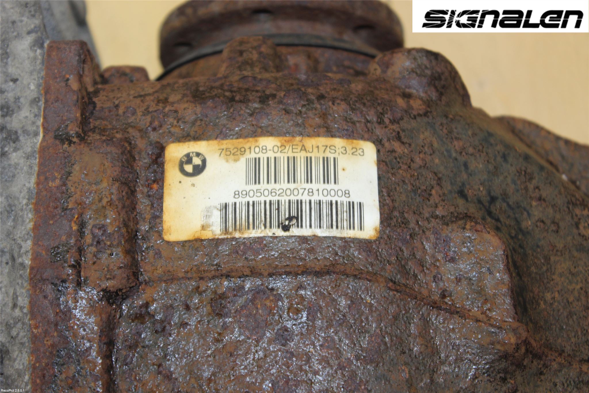 BMW 3 E90/91 SED/TOU 05-12 Bakväxel-Diff