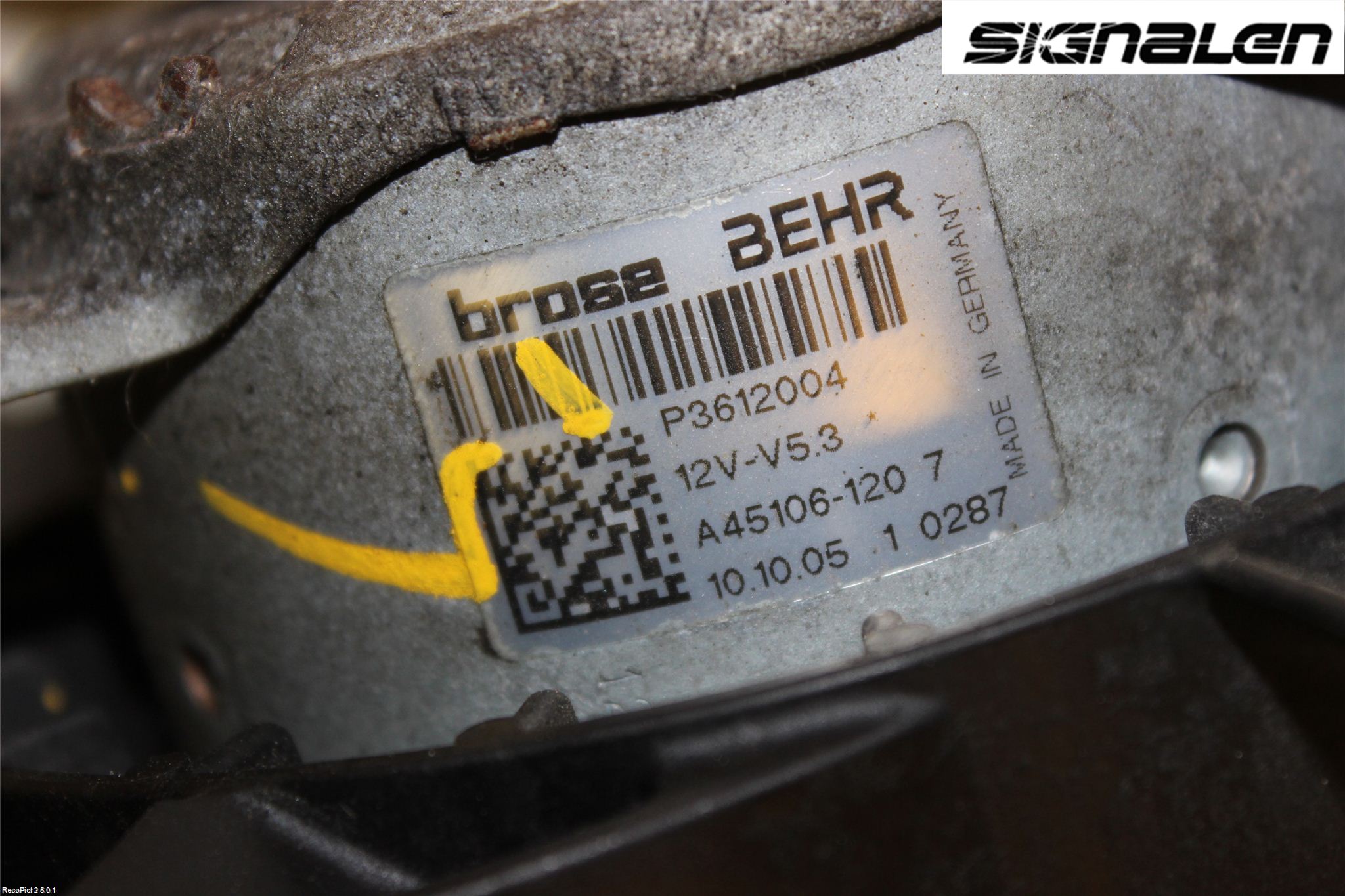 Saab 9-5 10-12 Kylfläkt El