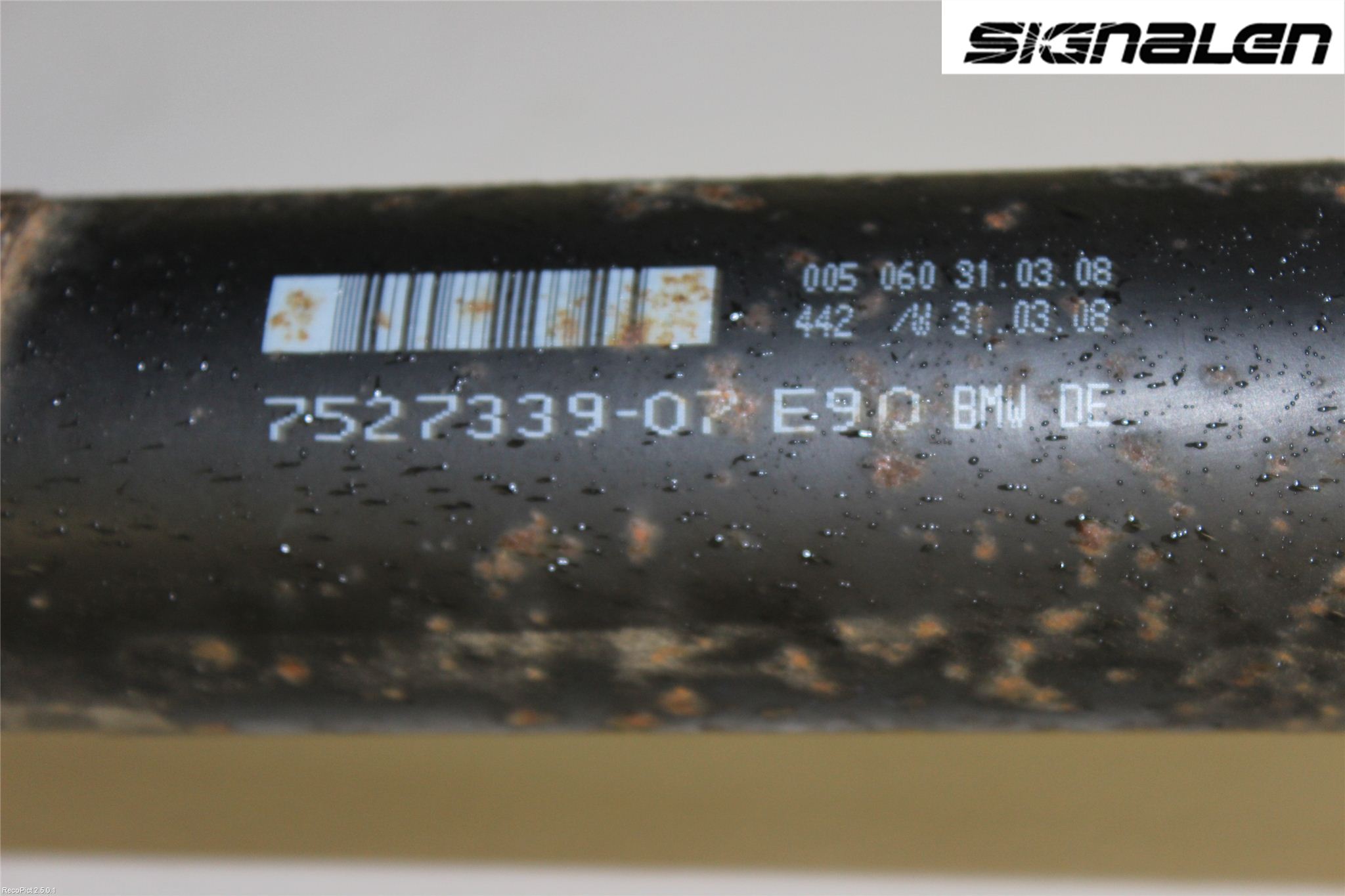 BMW 3 E90/91 SED/TOU 05-12 Mellanaxel Komp