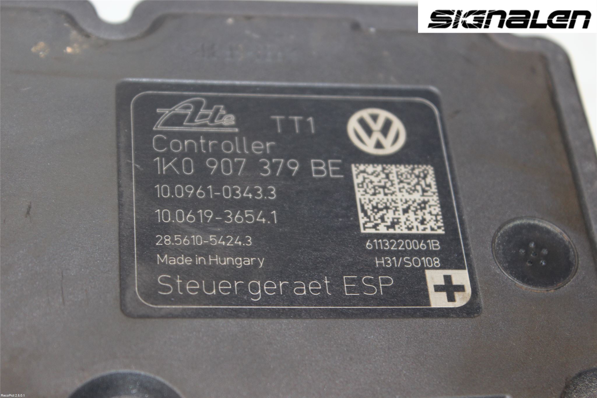 Volkswagen VW GOLF PLUS/CROSS GOLF 04-14 Abs Hydraulaggregat