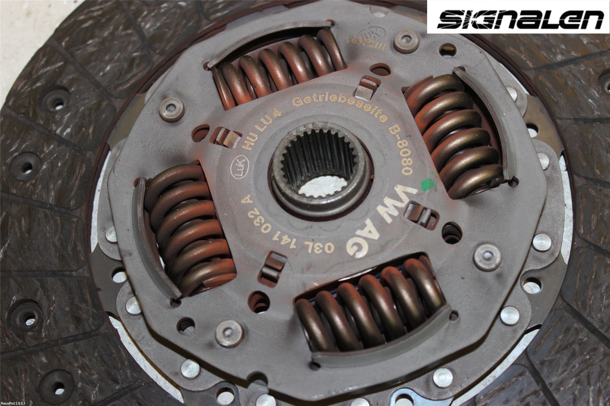 Volkswagen VW GOLF VI 09-13 Koppling-Lamell