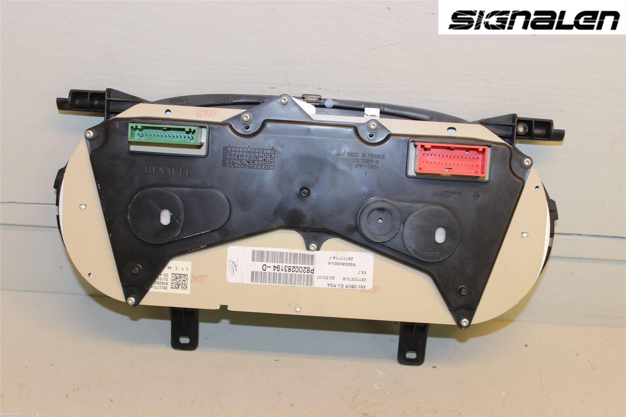 Renault TRAFIC   02-14 Instrument Komb