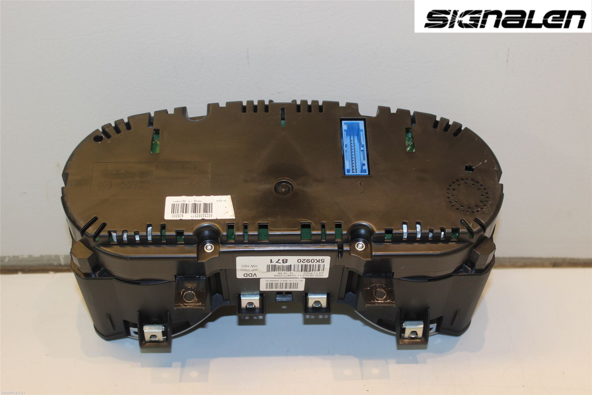 Volkswagen VW GOLF VI 09-13 Instrument Komb