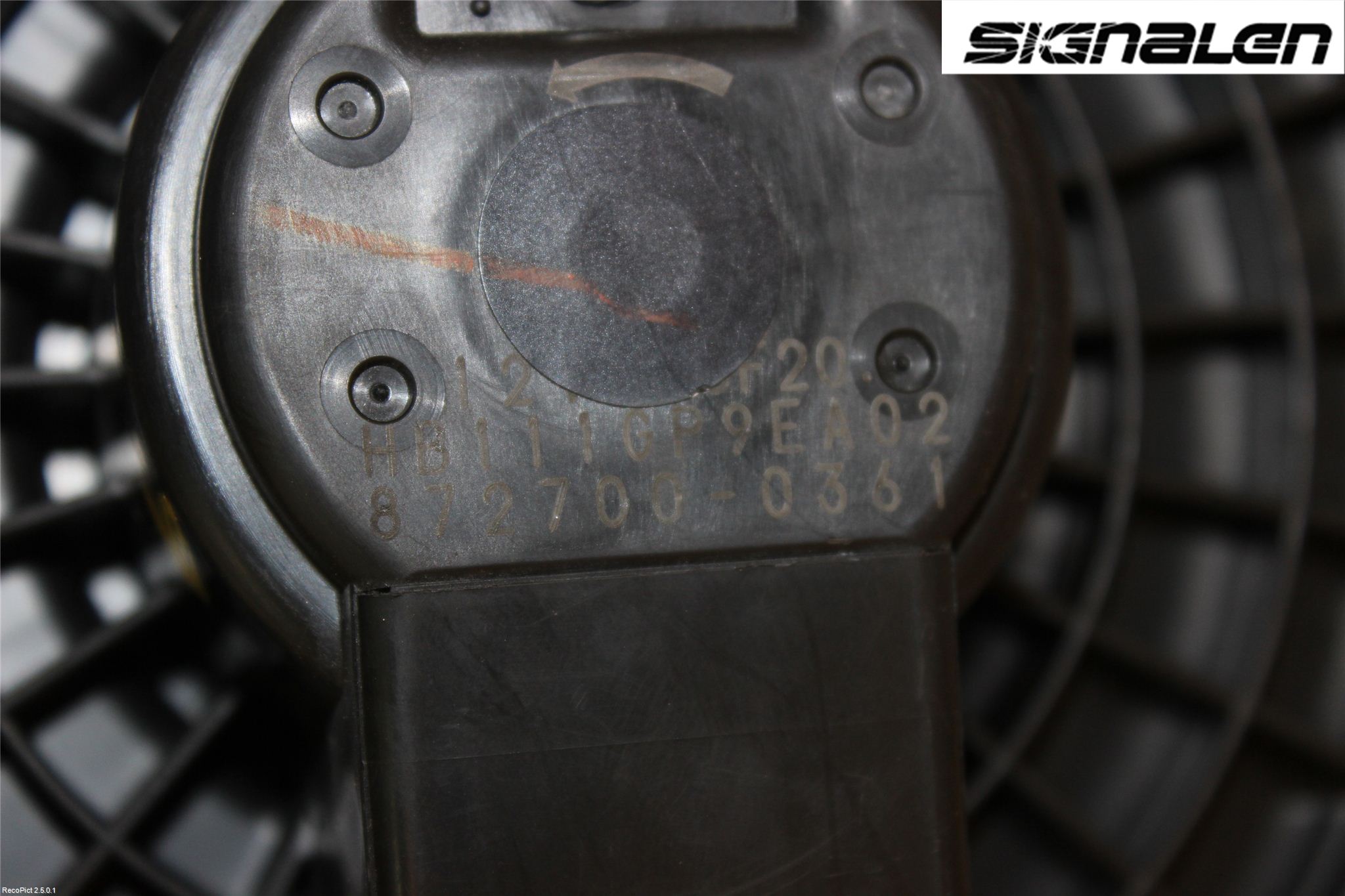 Mazda 6 02-08 Värmefläkt