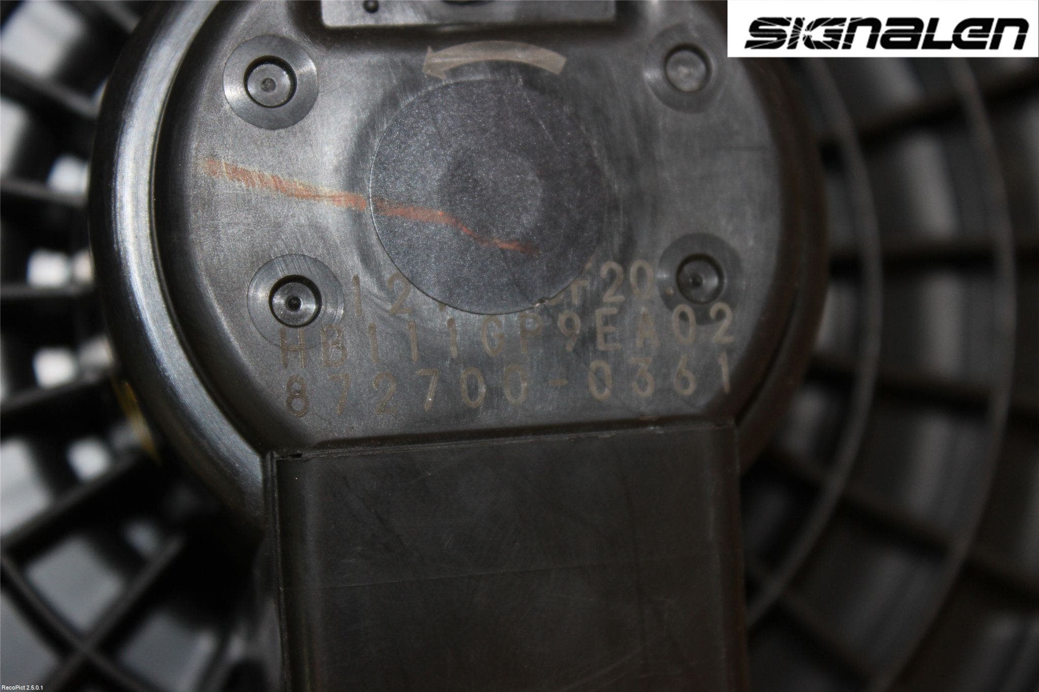 Mazda 6 02-08 Värmefläkt