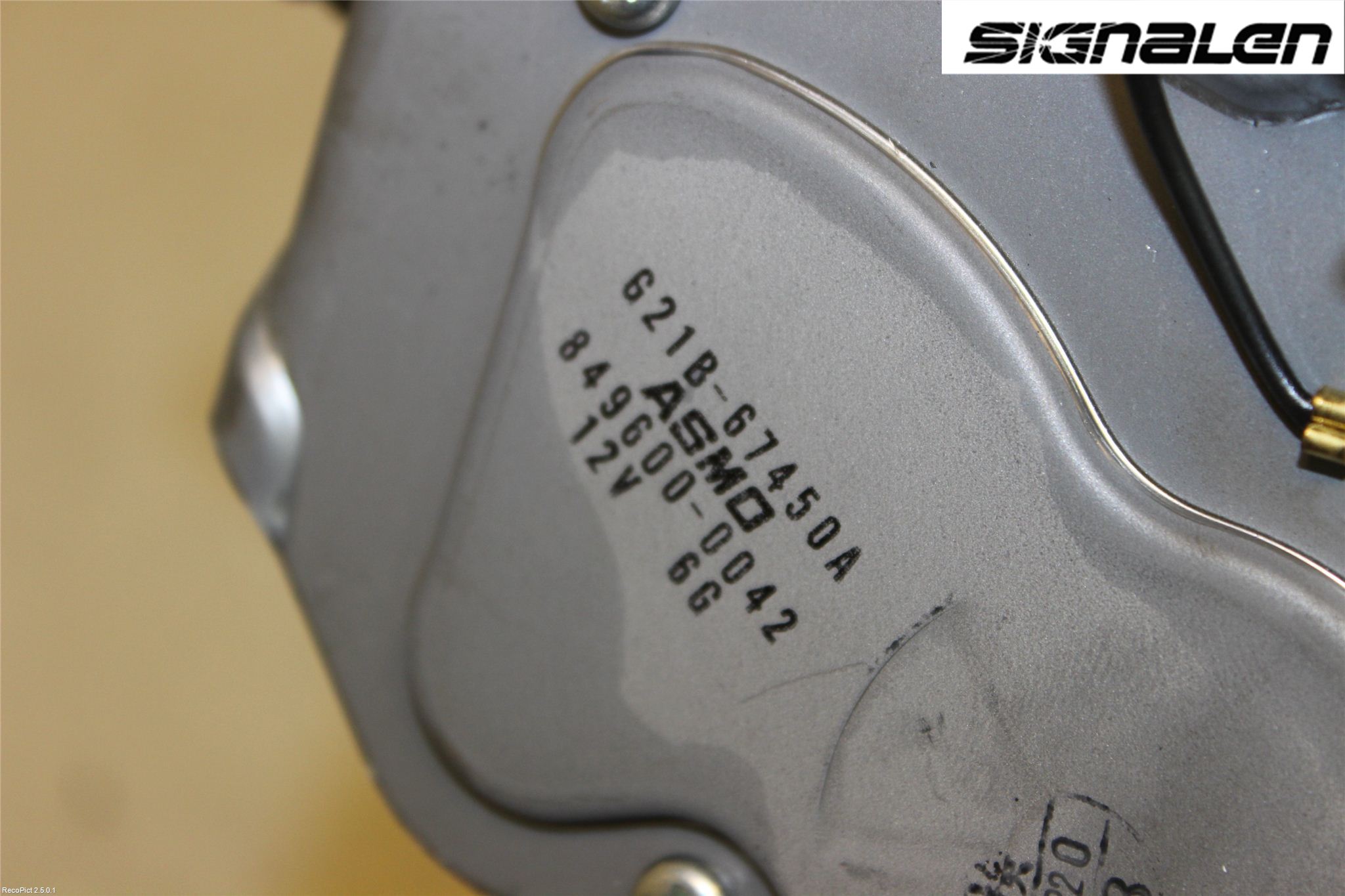 Mazda 6 02-08 Torkarmotor Baklucka