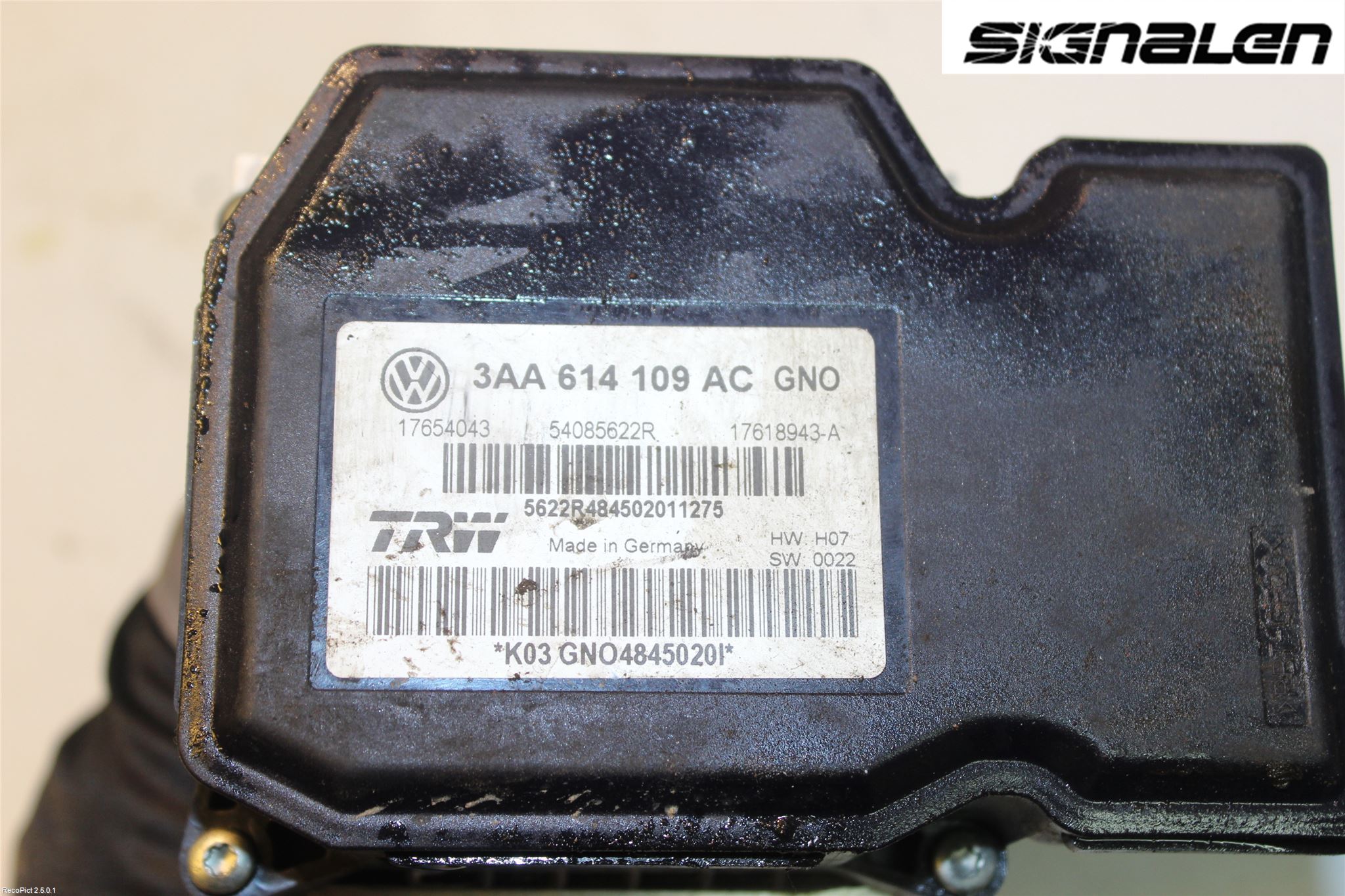 Volkswagen VW PASSAT 11-14 Abs Hydraulaggregat