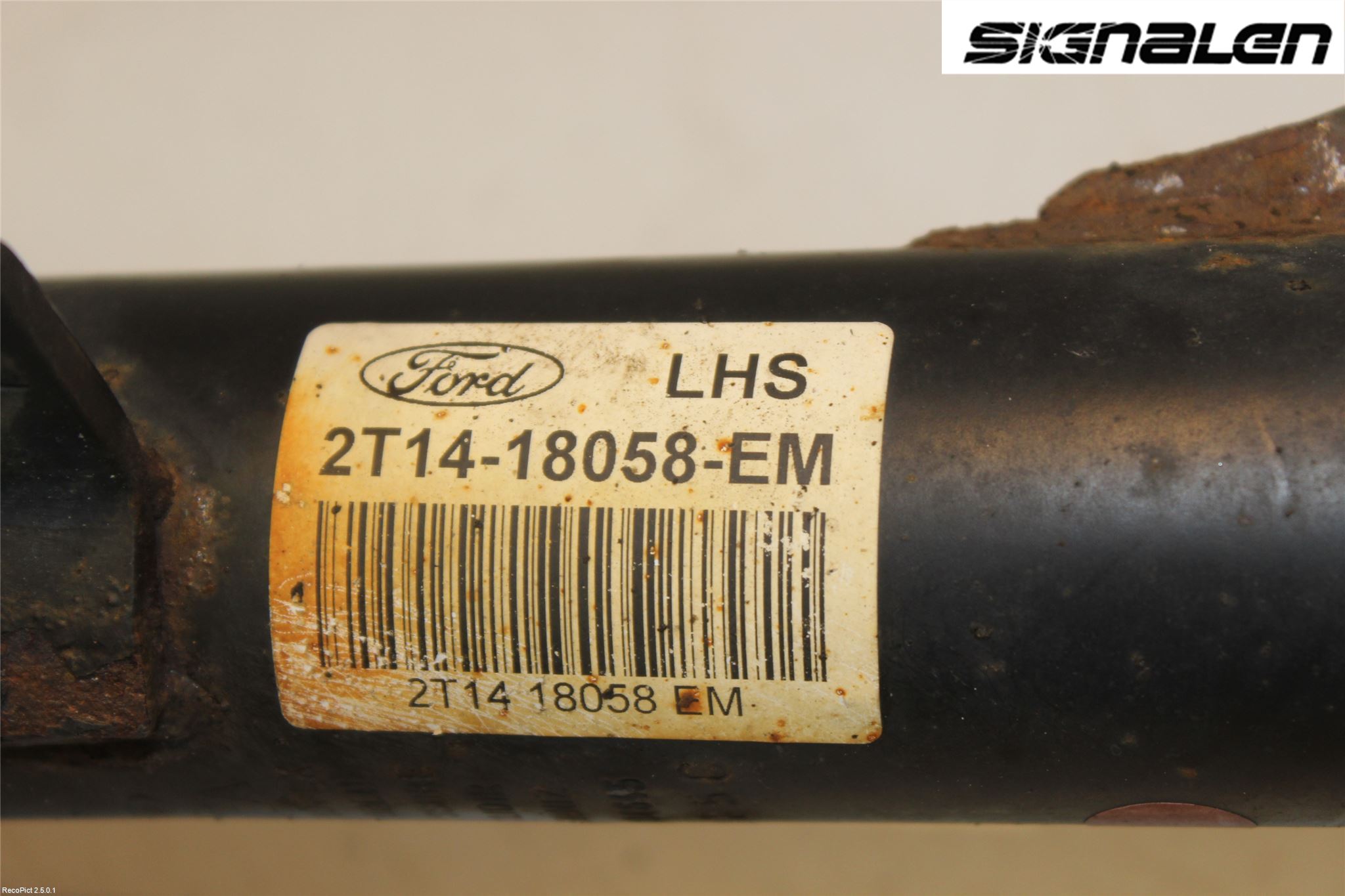 Ford TRANSIT CONNECT 03-08 Fjäderben Fram Vänster