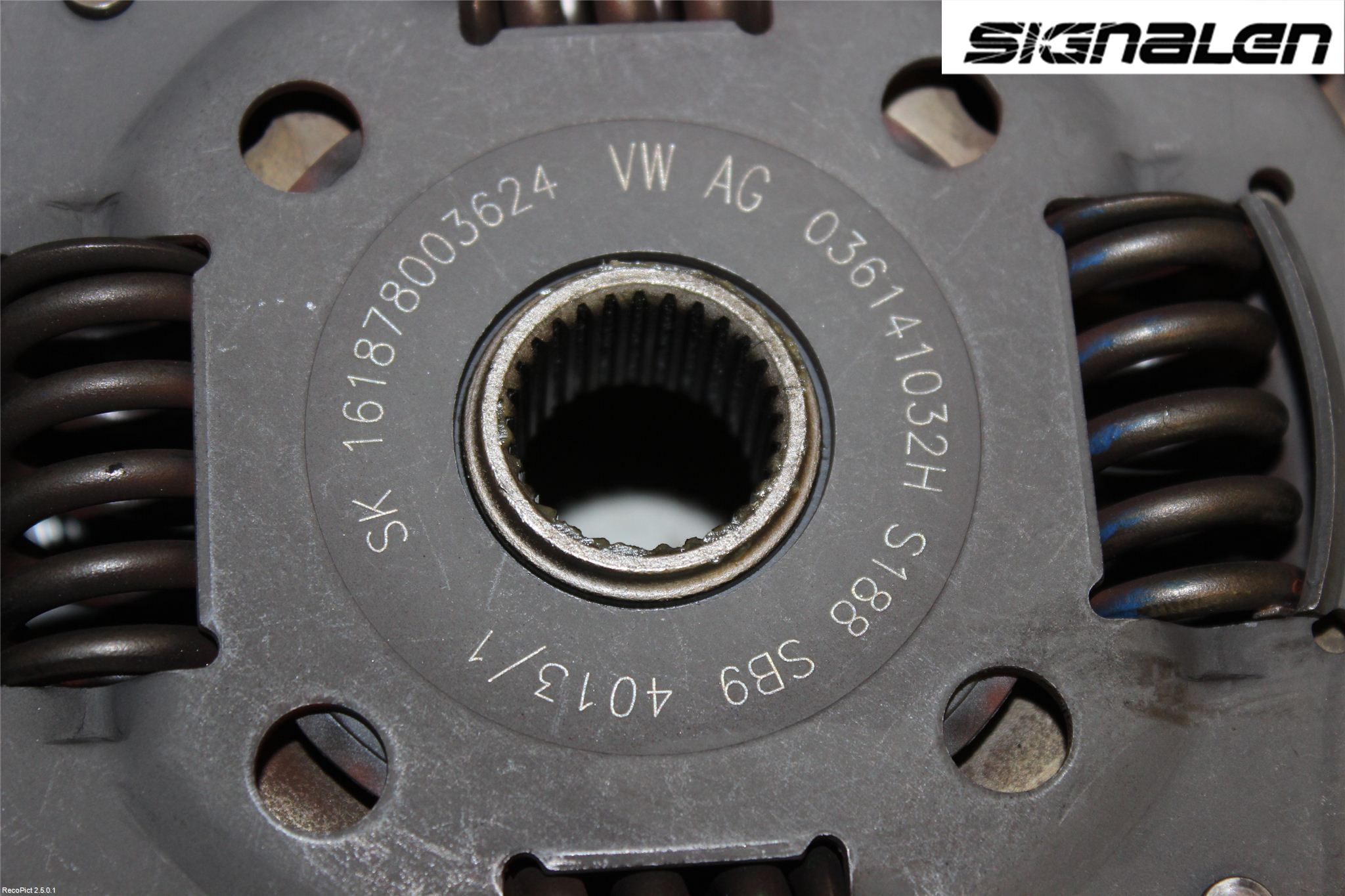 Skoda FABIA 07-14 Koppling-Lamell