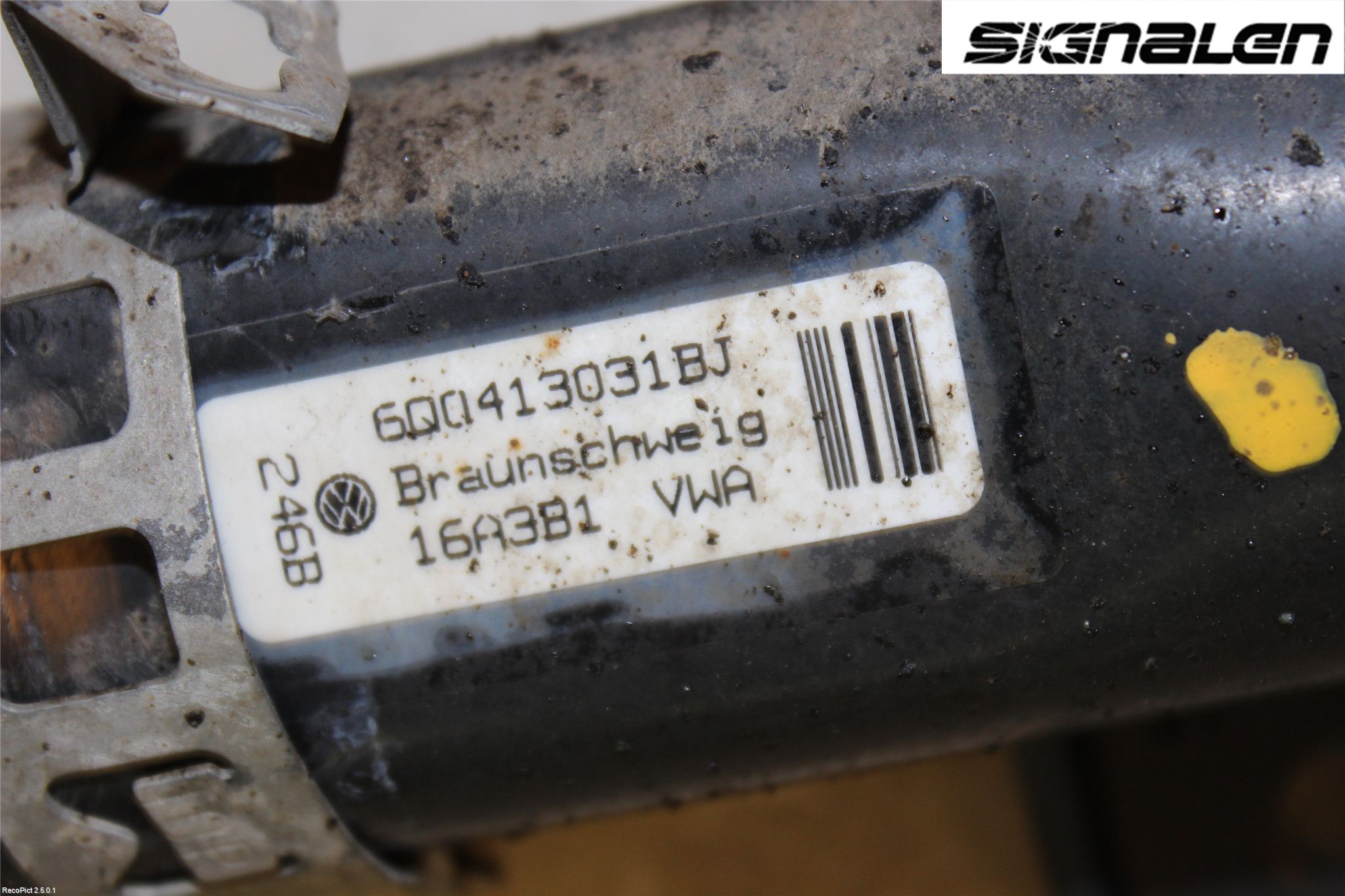 Skoda FABIA 07-14 Fjäderben Fram Vänster