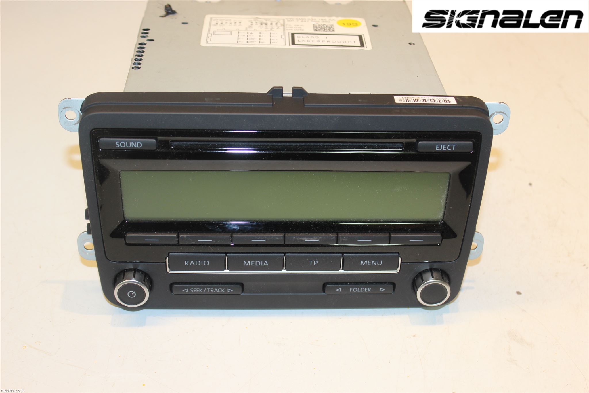 Volkswagen VW POLO 10-17 Cd Radio - Multimediapanel