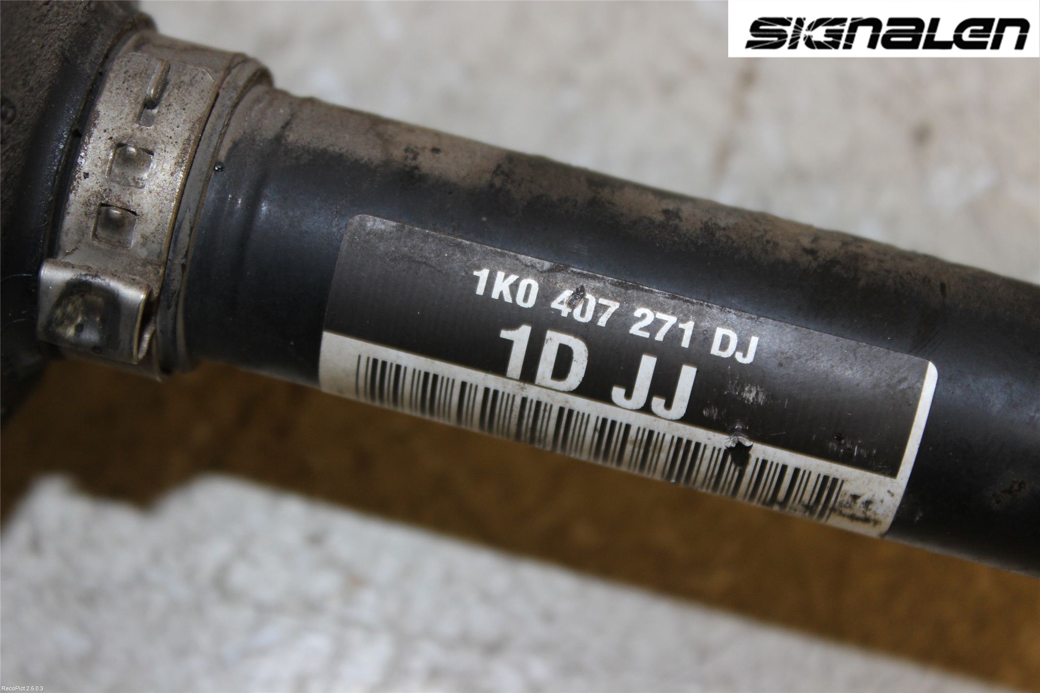 Skoda OCTAVIA (1Z) 05-13 Drivaxel Fram Vänster