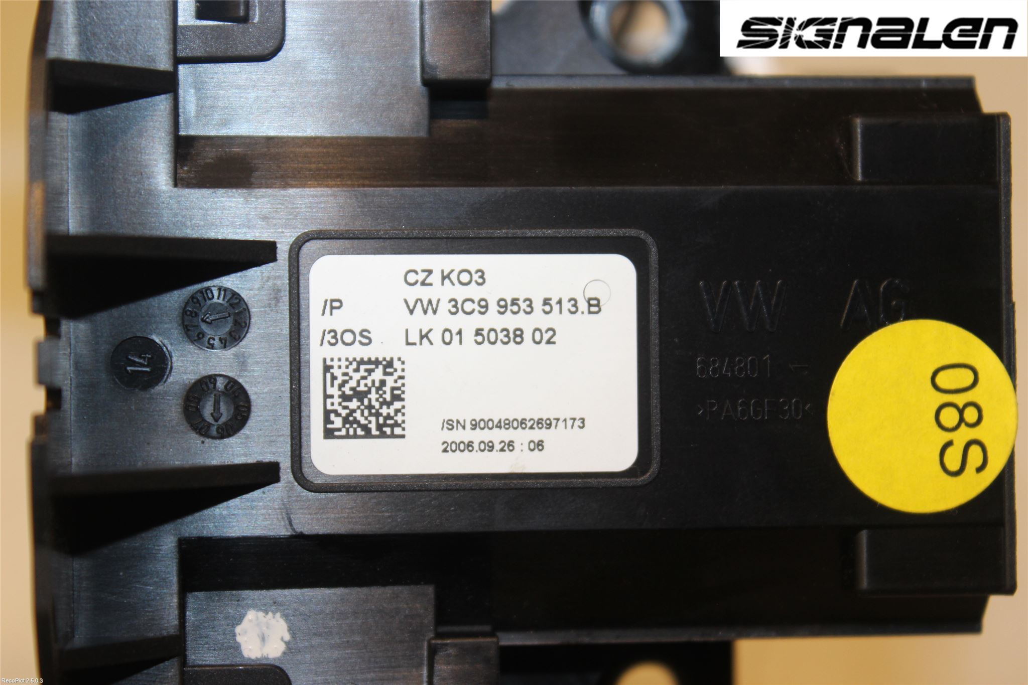 Volkswagen VW PASSAT 05-11 Spakcentral