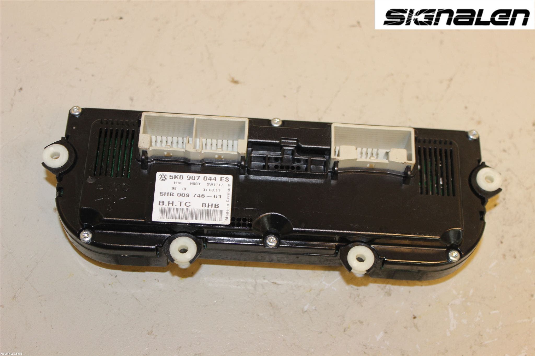 Volkswagen VW PASSAT 11-14 Ac Styrenhet Ac Manöveren