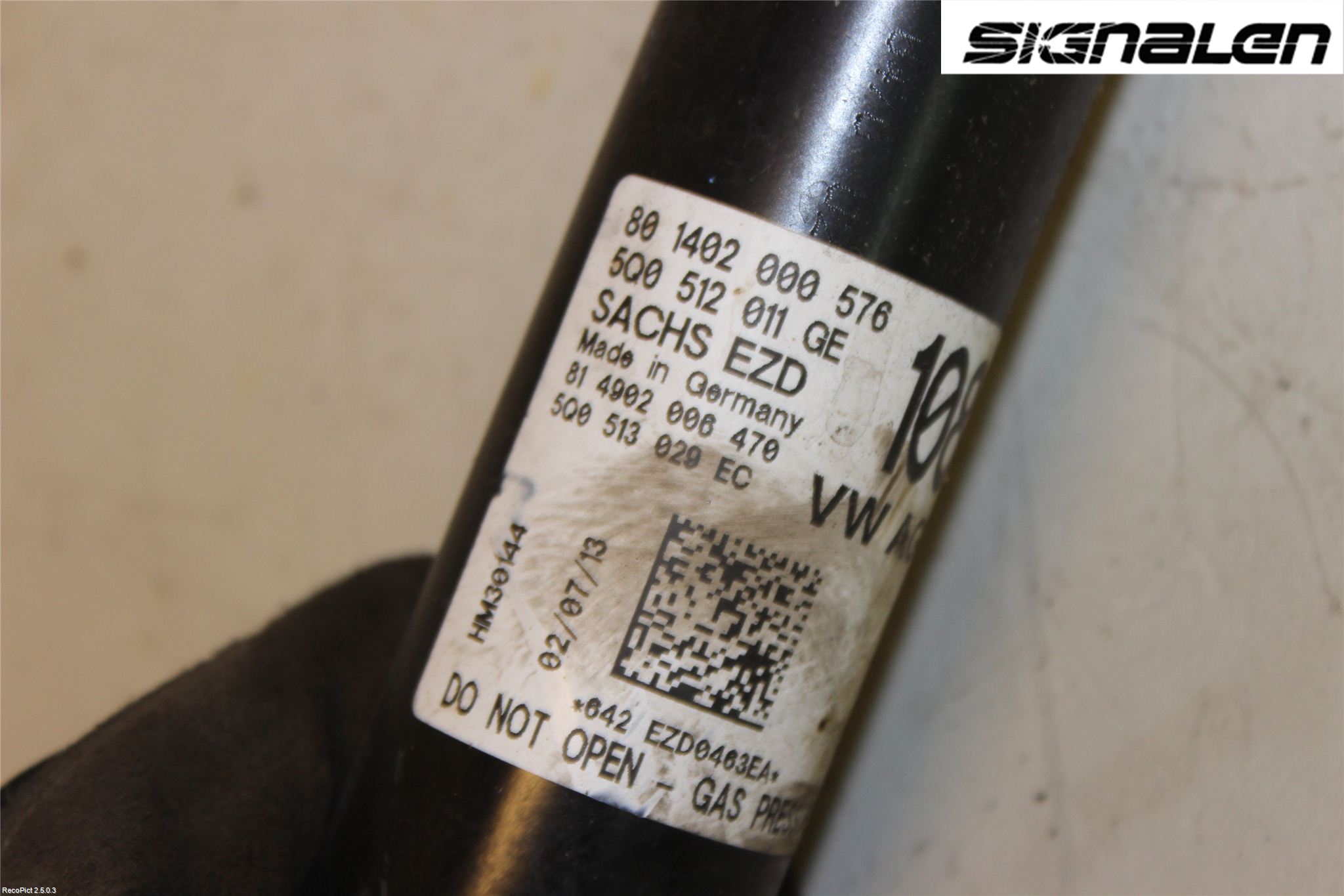 Audi A3/S3 8V 13-20 Stötdämpare Bak