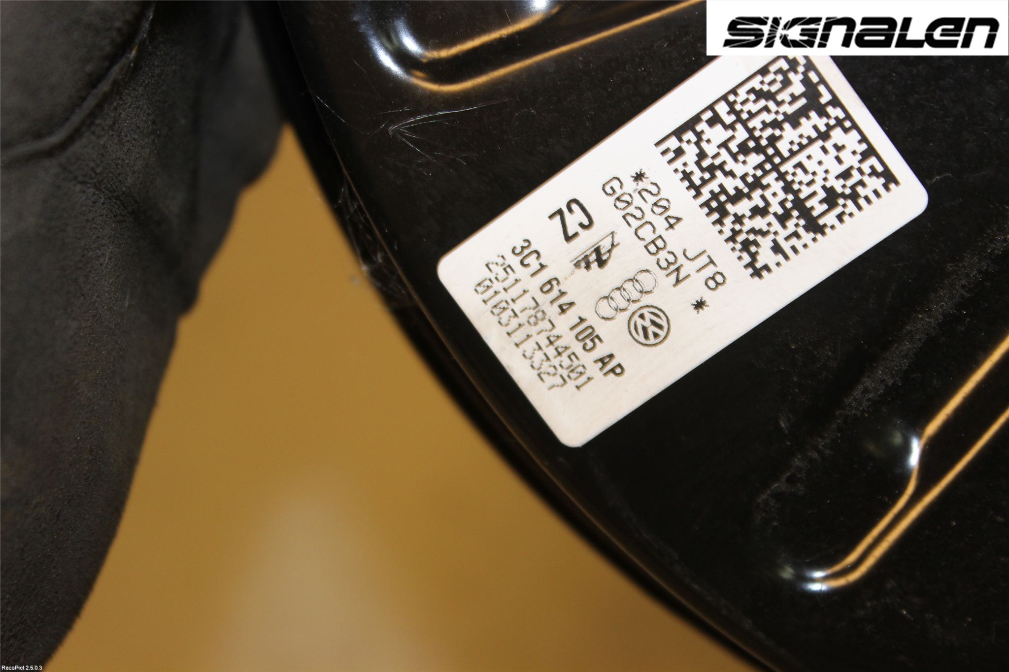 Volkswagen VW TIGUAN 07-16 Bromsservo