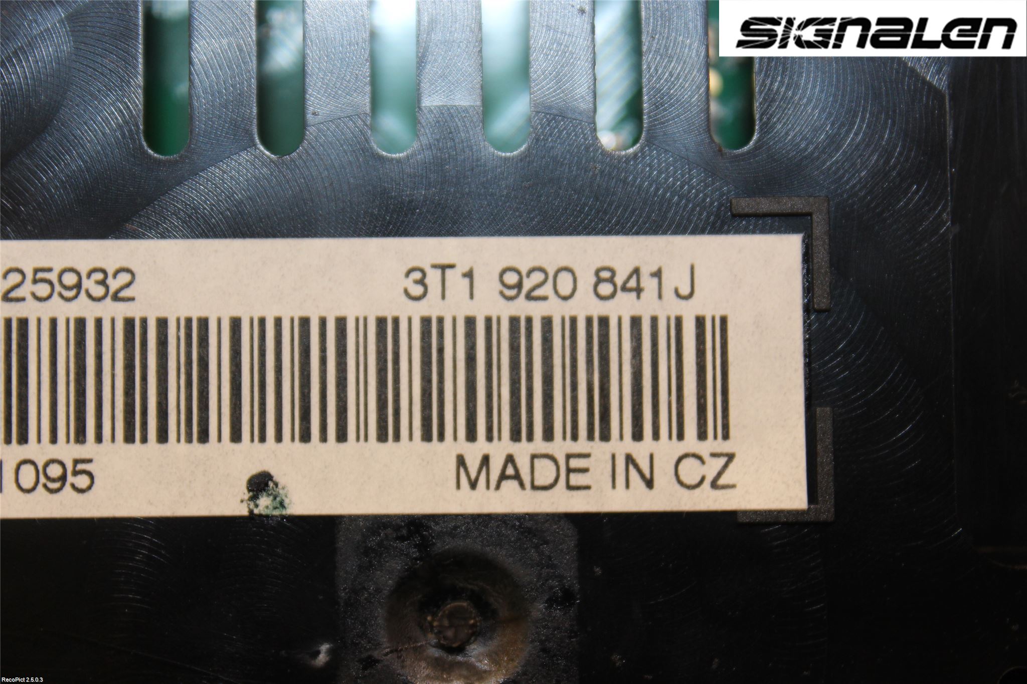 Skoda SUPERB 09-15 Instrument Komb