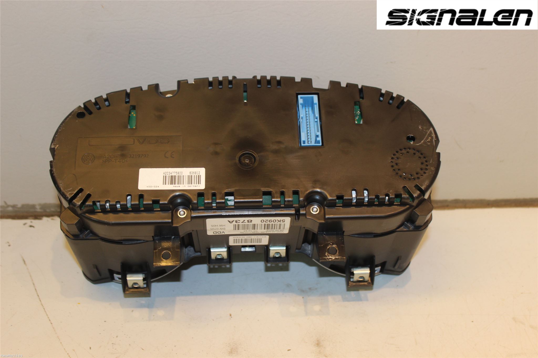 Volkswagen VW GOLF VI 09-13 Instrument Komb