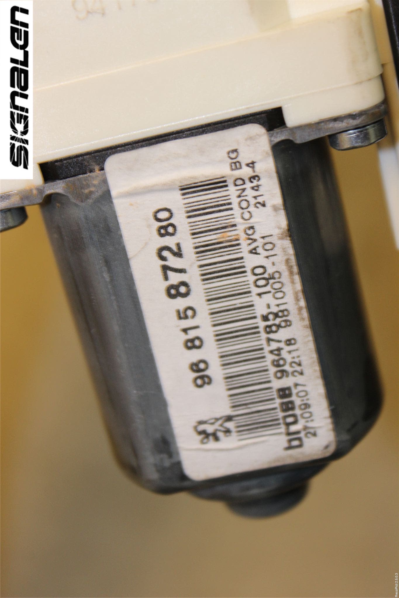 Peugeot 307 05-08 Fönsterhissmotor