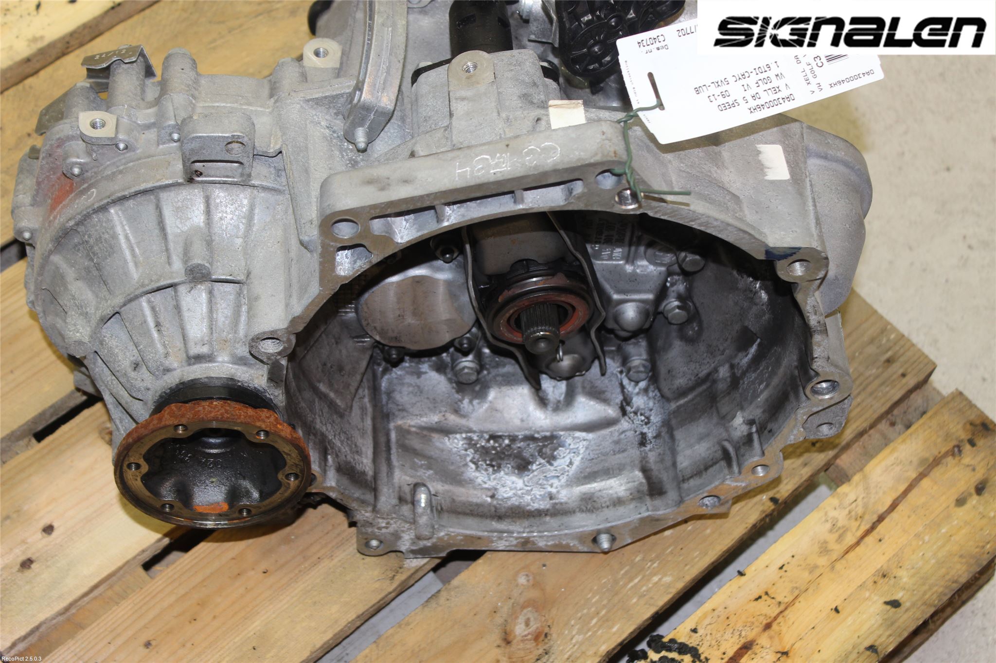 Volkswagen VW GOLF VI 09-13 Växellåda Man 5 Vxl