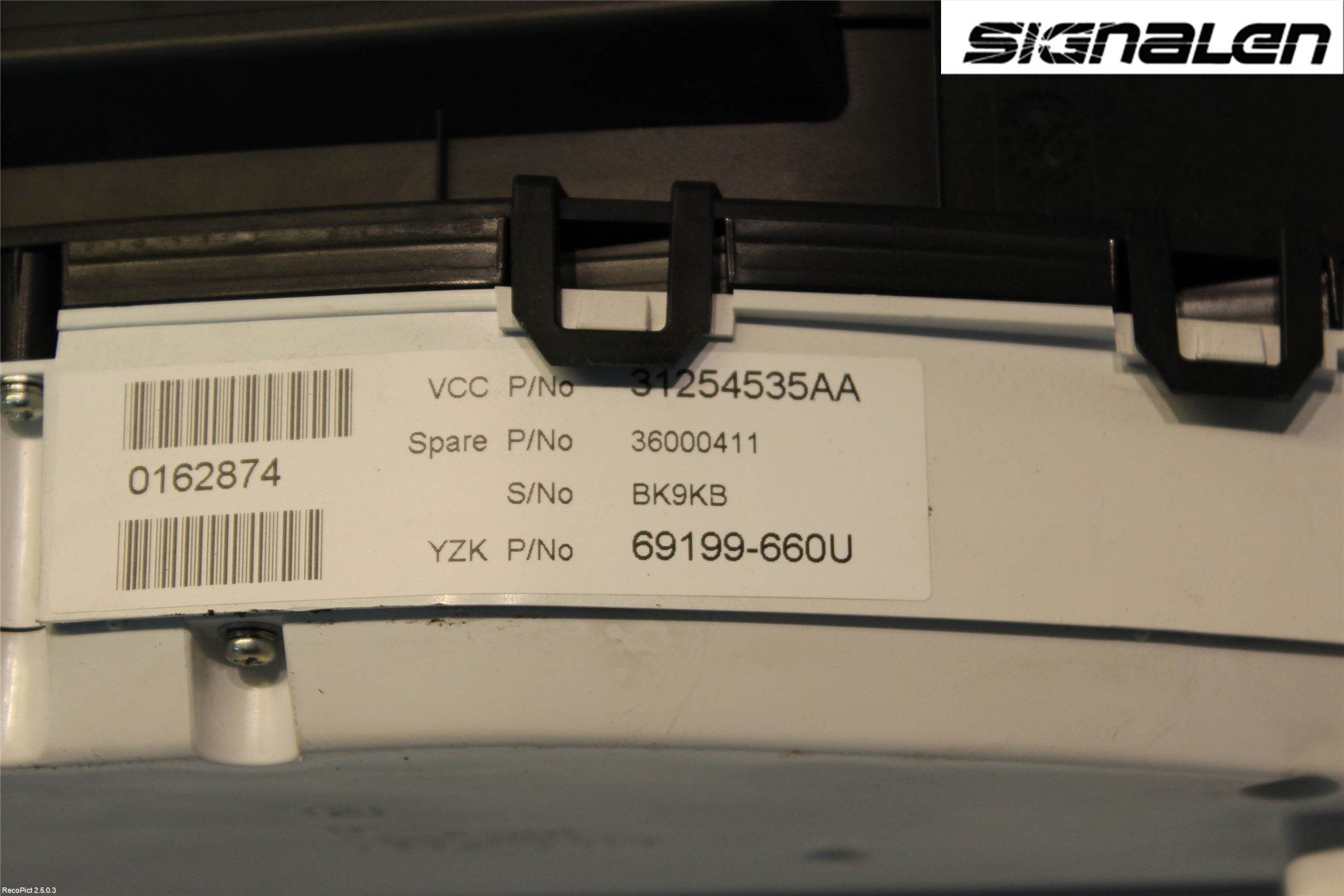 Volvo V70 08-13 Instrument Komb