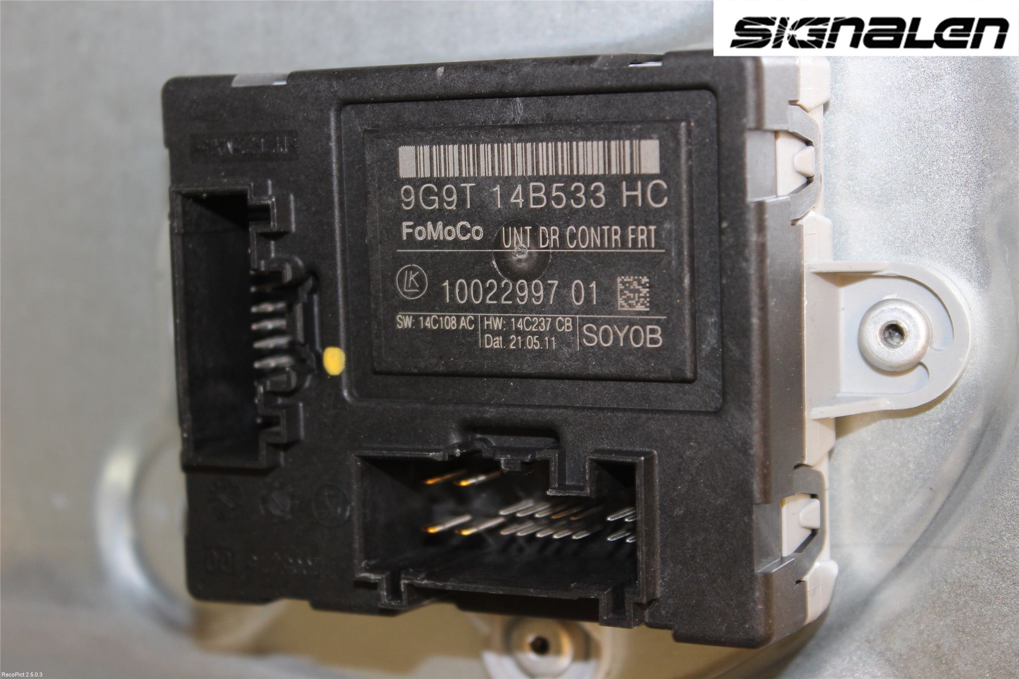 Volvo XC70 08-13 Fönsterhissmekanism