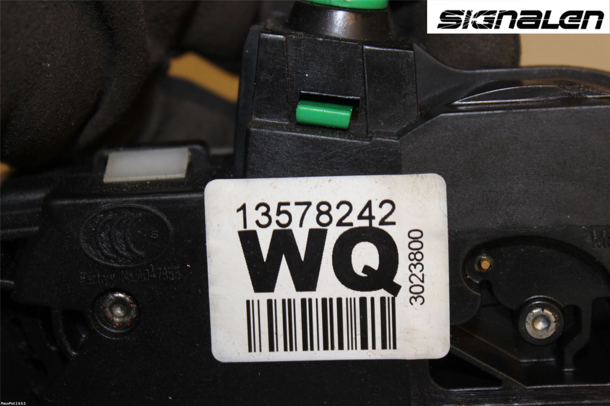 GM CHEVROLET CRUZE Låskista-Dörrlås