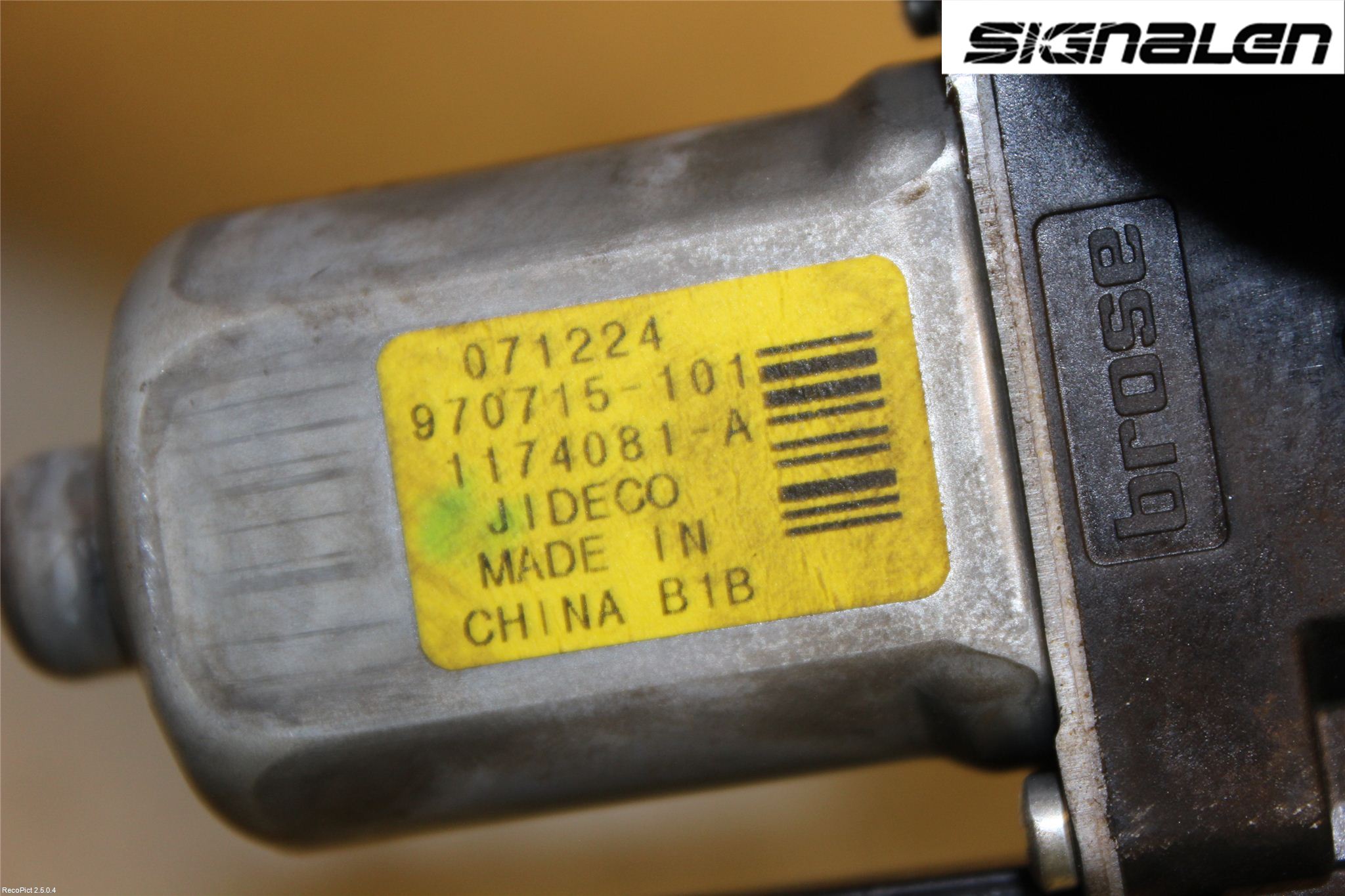 Volvo V70 08-13 Fönsterhissmotor