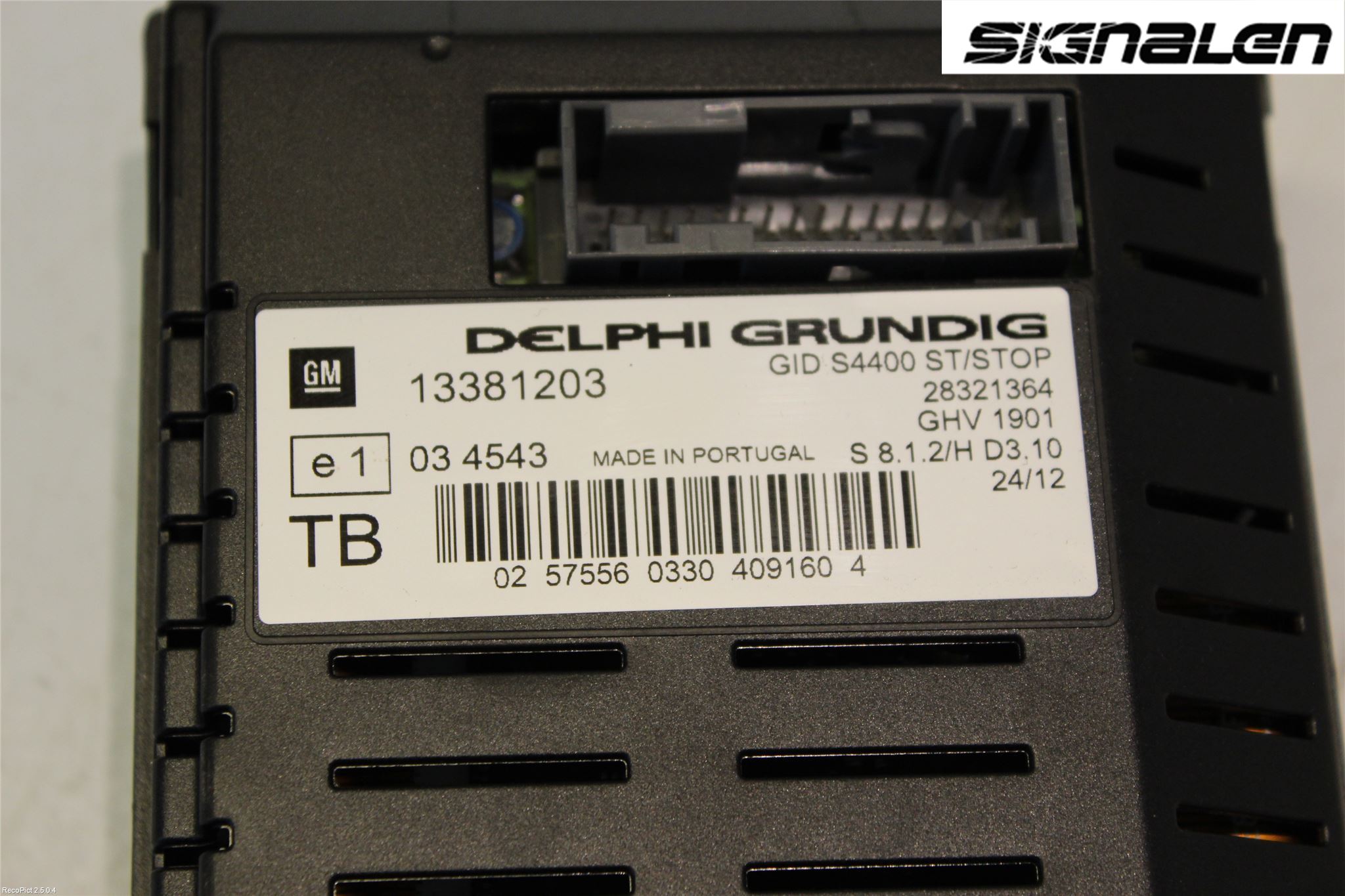 Opel CORSA D 07-14 Färddator