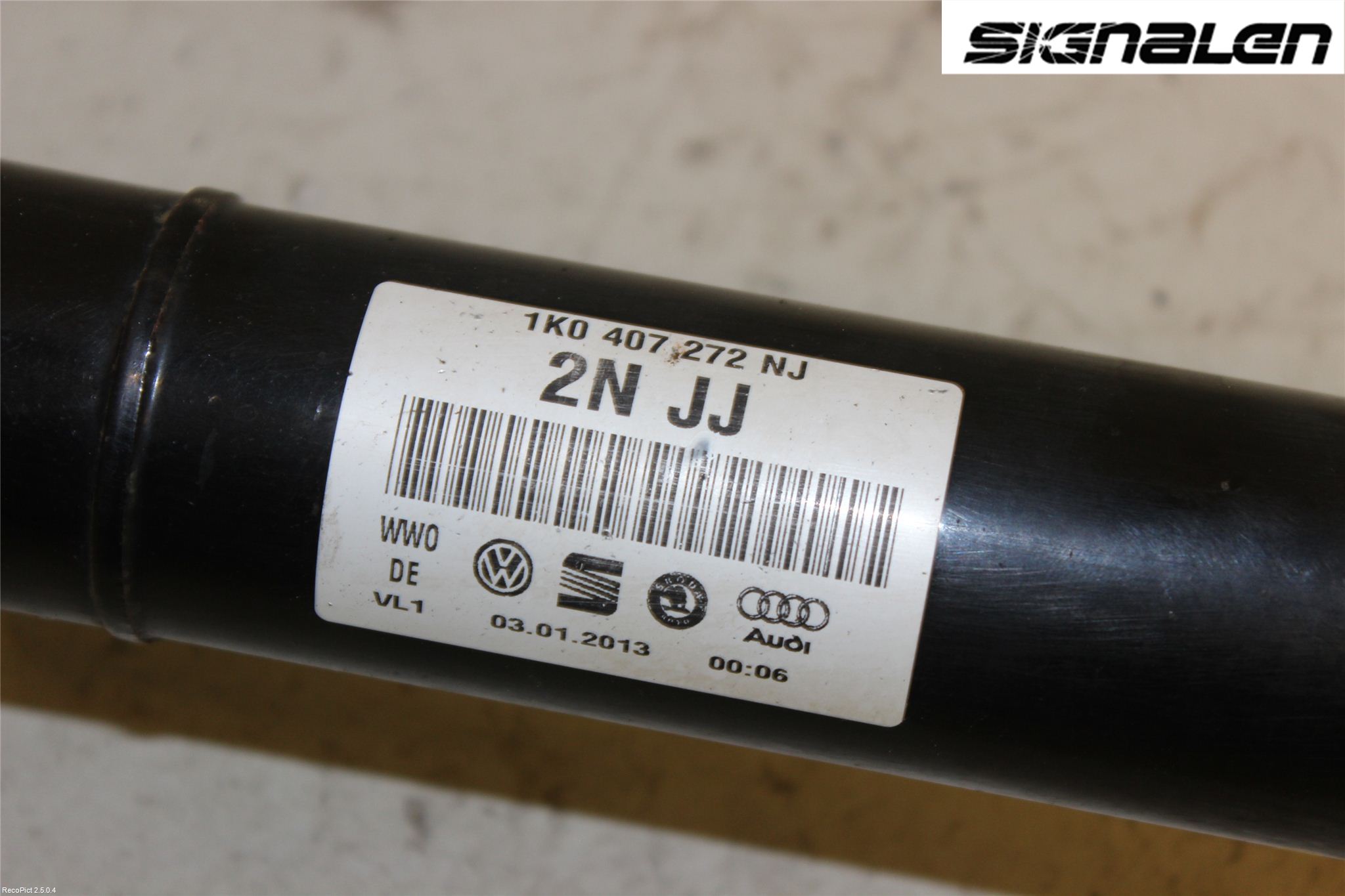 Skoda SUPERB 09-15 Drivaxel Fram Höger