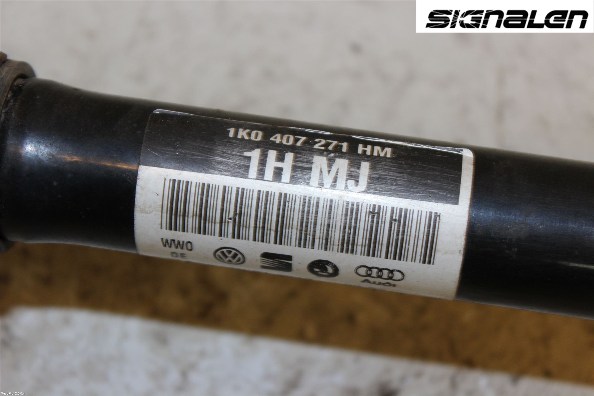 Skoda SUPERB 09-15 Drivaxel Fram Vänster