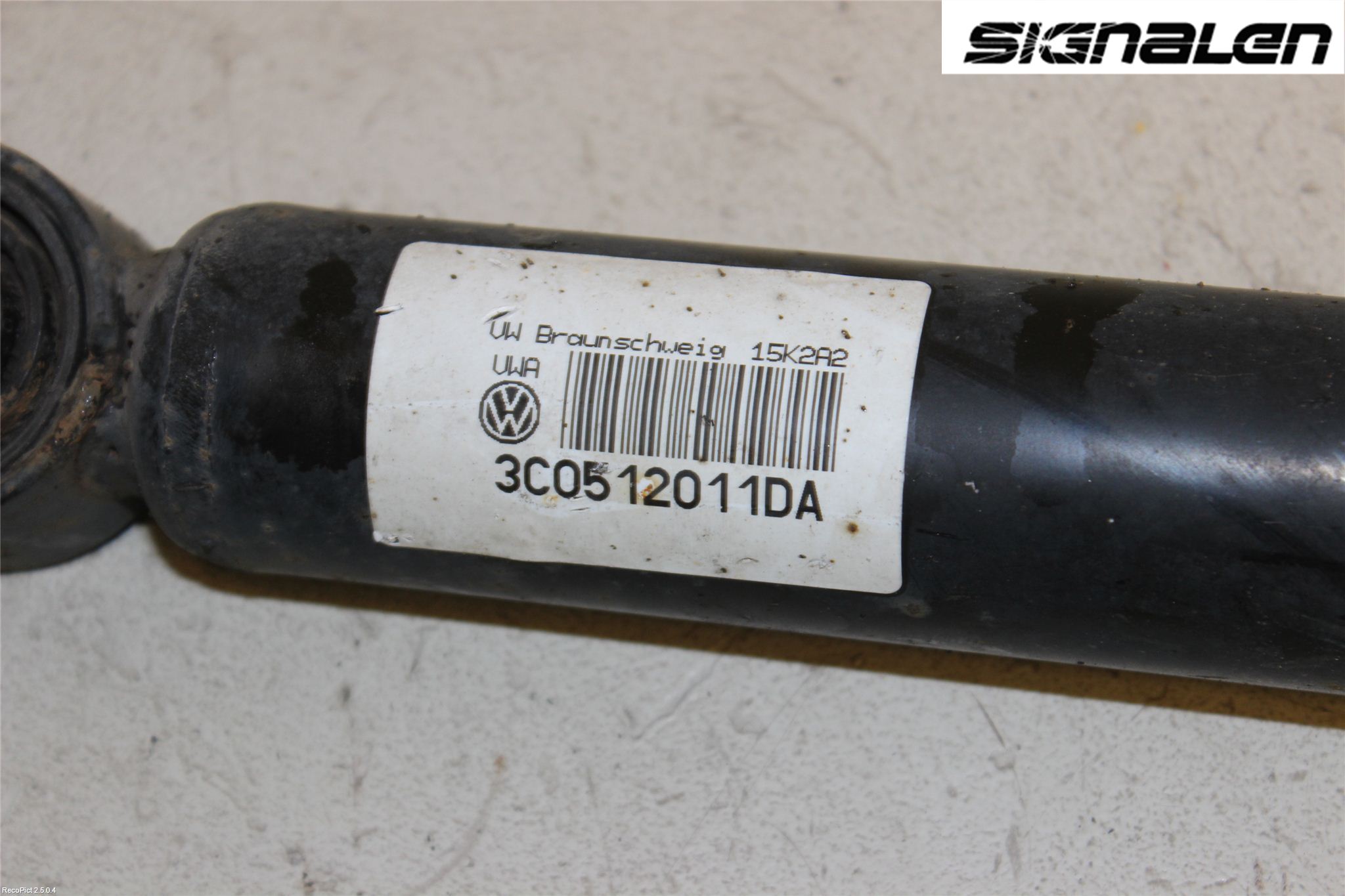 Volkswagen VW PASSAT 11-14 Stötdämpare Bak