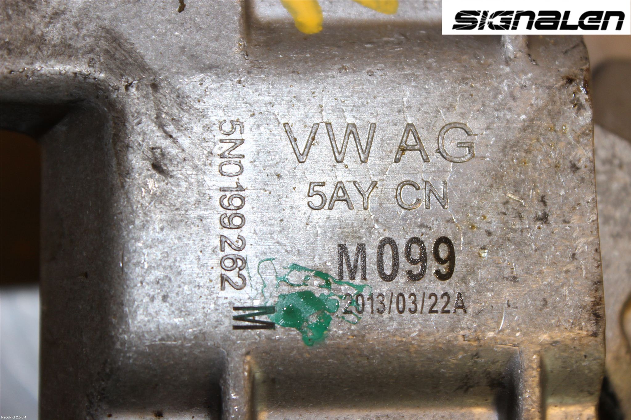 Volkswagen VW TIGUAN 07-16 Motorkudde