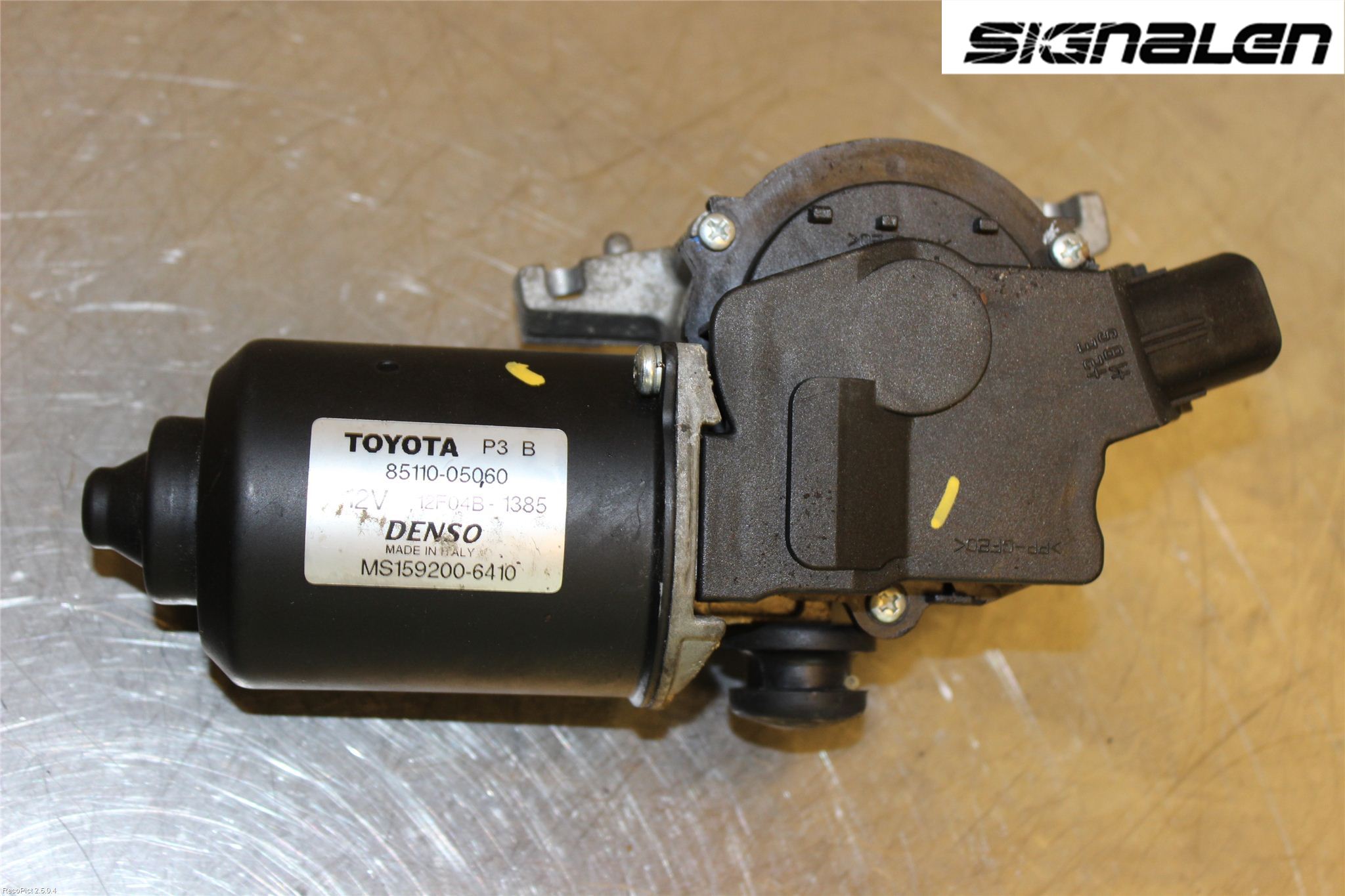 Toyota AVENSIS 03-06 Torkarmotor Vindruta