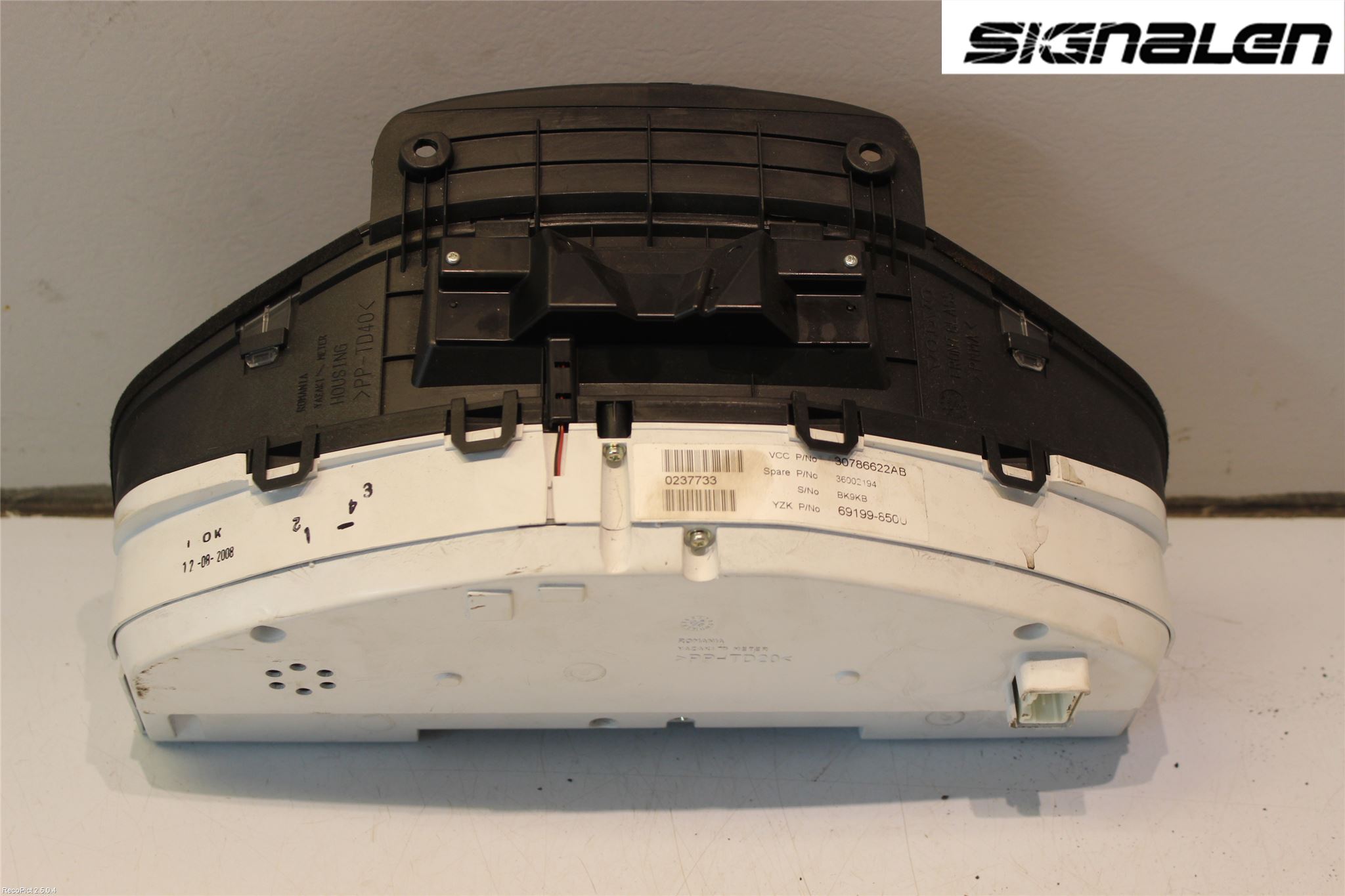 Volvo V70 08-13 Instrument Komb