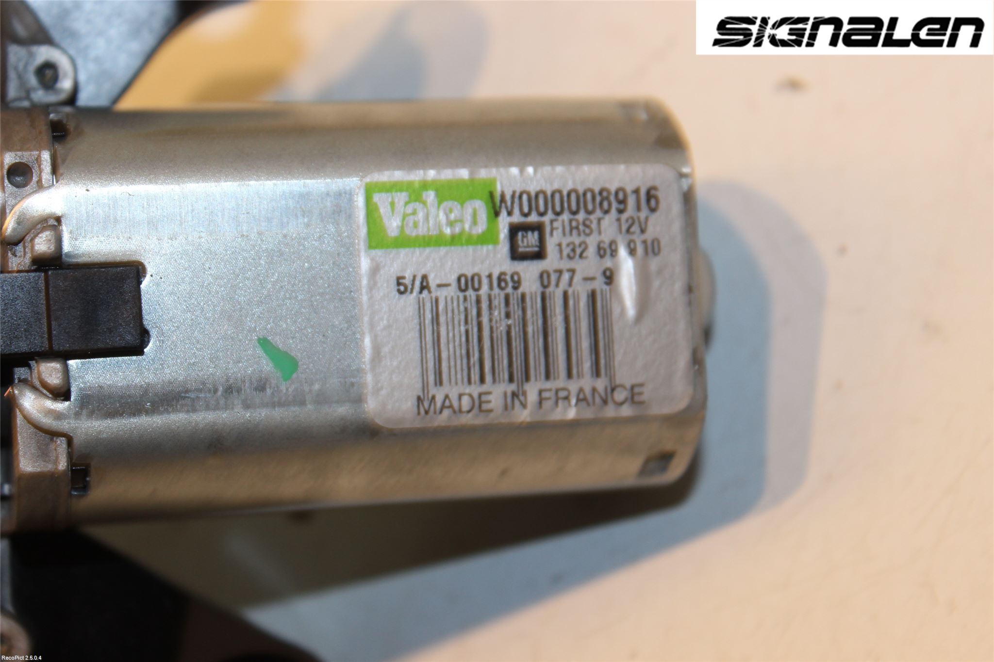 Opel INSIGNIA 09-16 Torkarmotor Baklucka