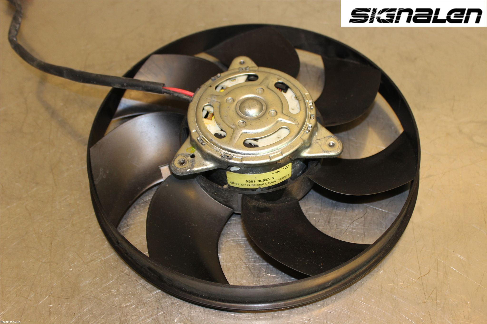 Volvo XC70 08-13 Kylfläkt El