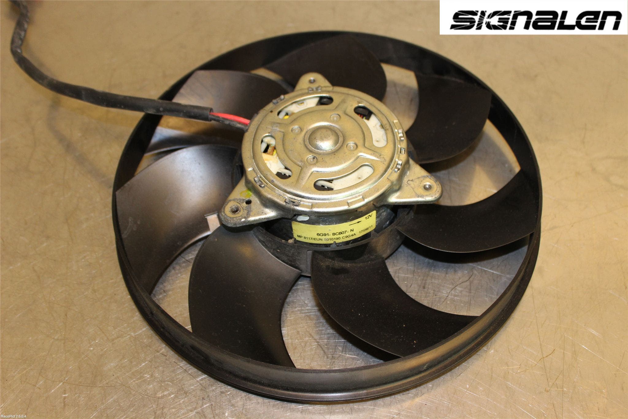 Volvo XC70 08-13 Kylfläkt El